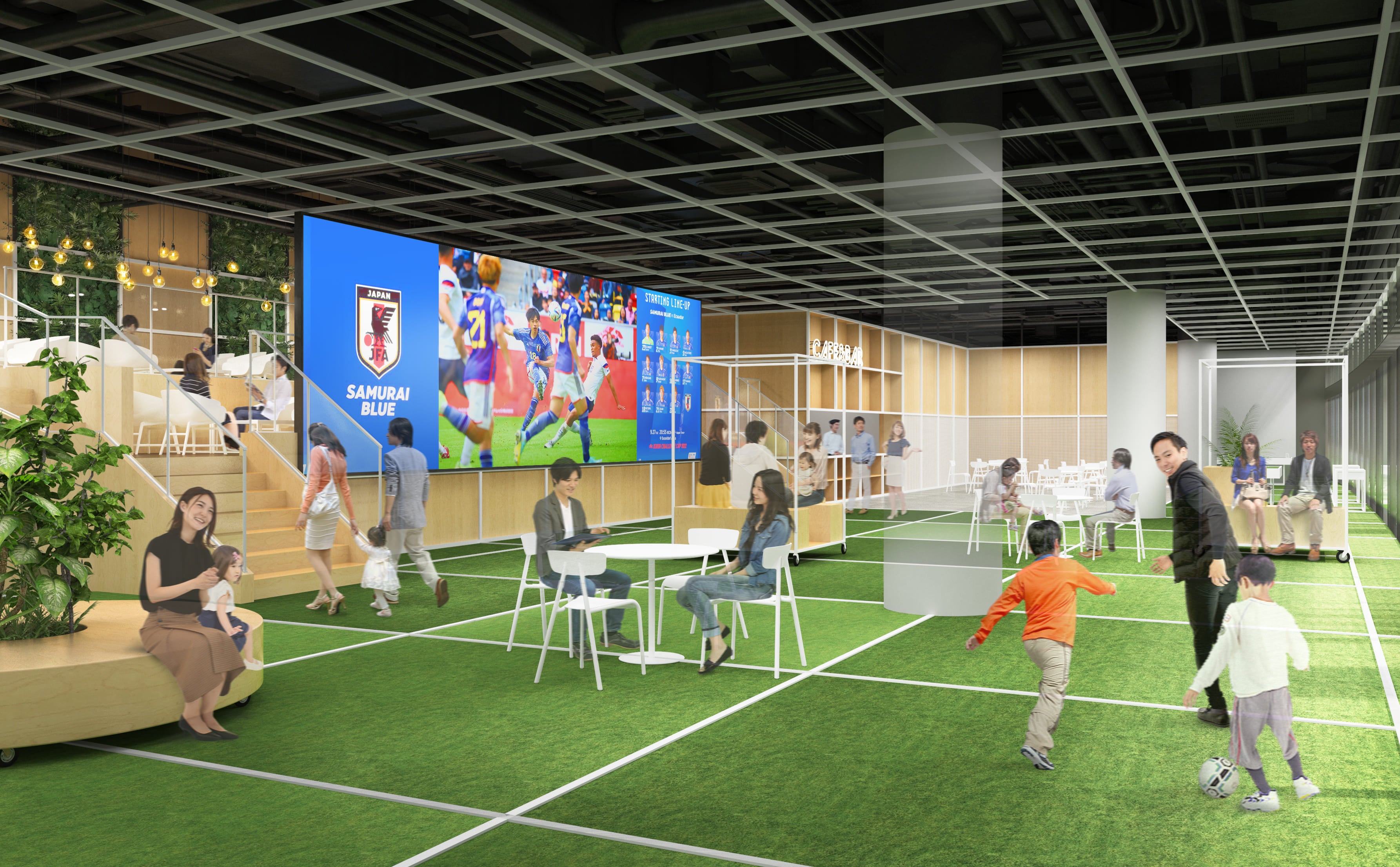 PARKゾーン（イメージ）　©JFA