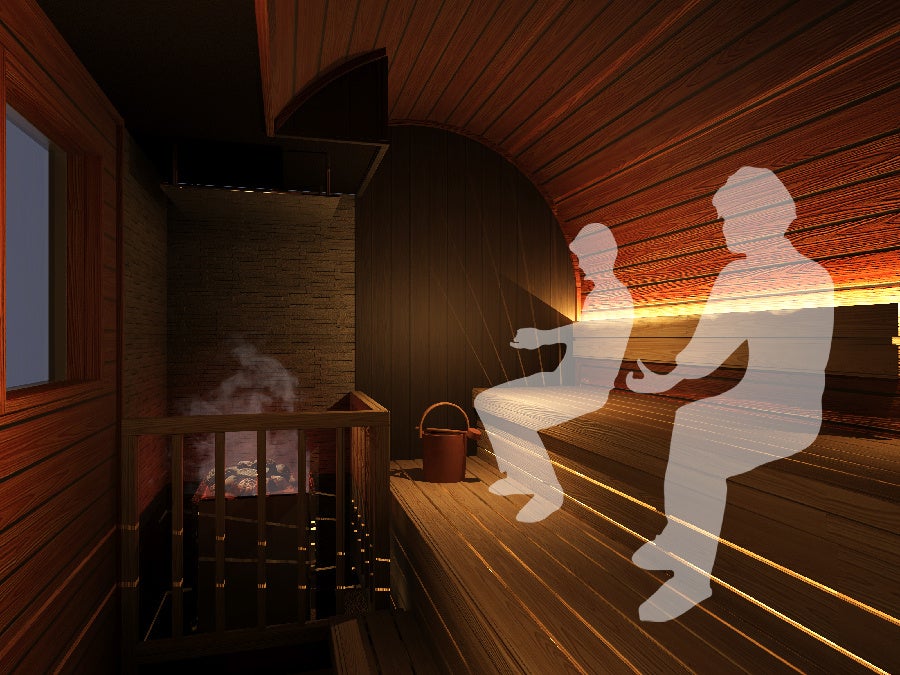 サウナ室（イメージ）