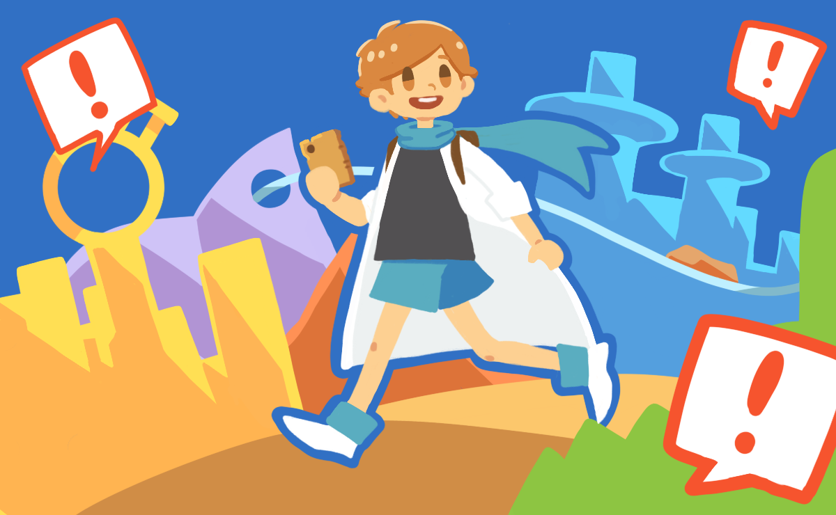 「依頼掲示板」には、街で困っている人からのHELPがたくさん！実際に現地に足を運んでミッションをクリアしていこう！