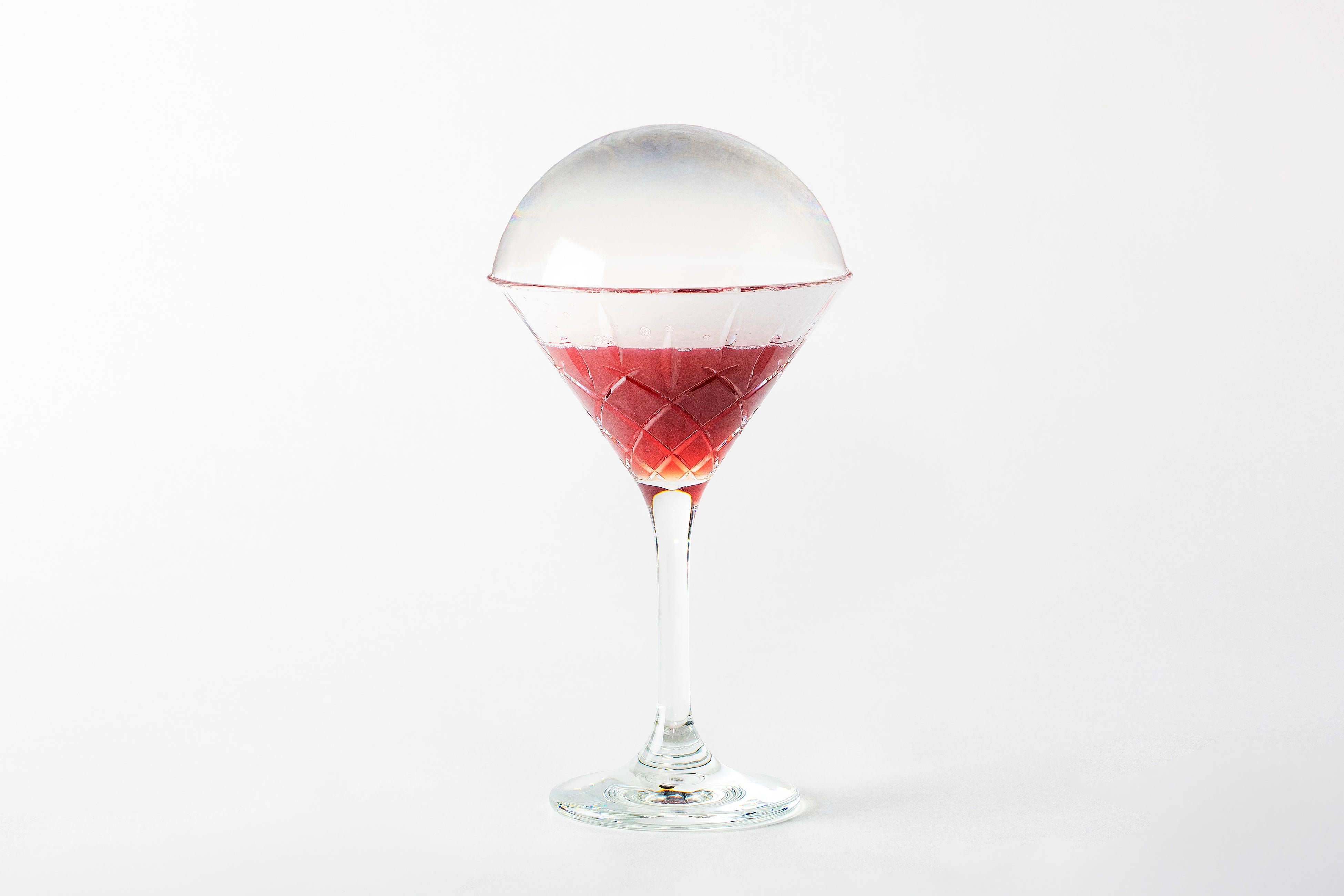 「白桃と葡萄のモクテル」1,080円