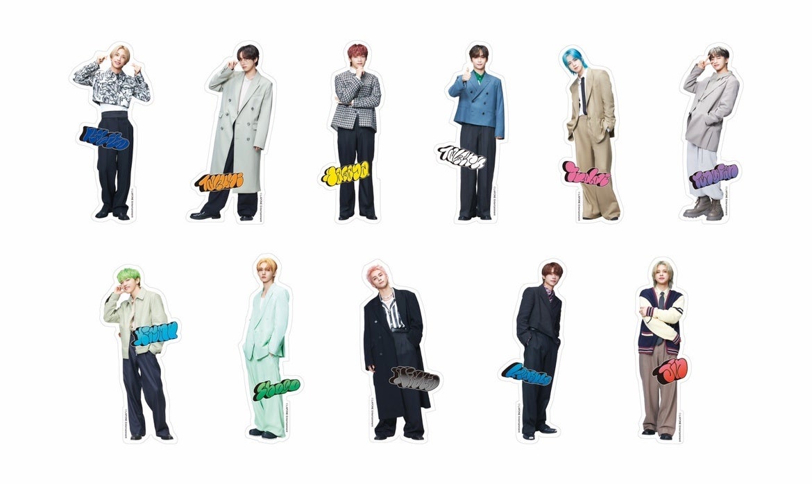 ダイカットステッカー(ランダム11種)      ©LAPONE Entertainment