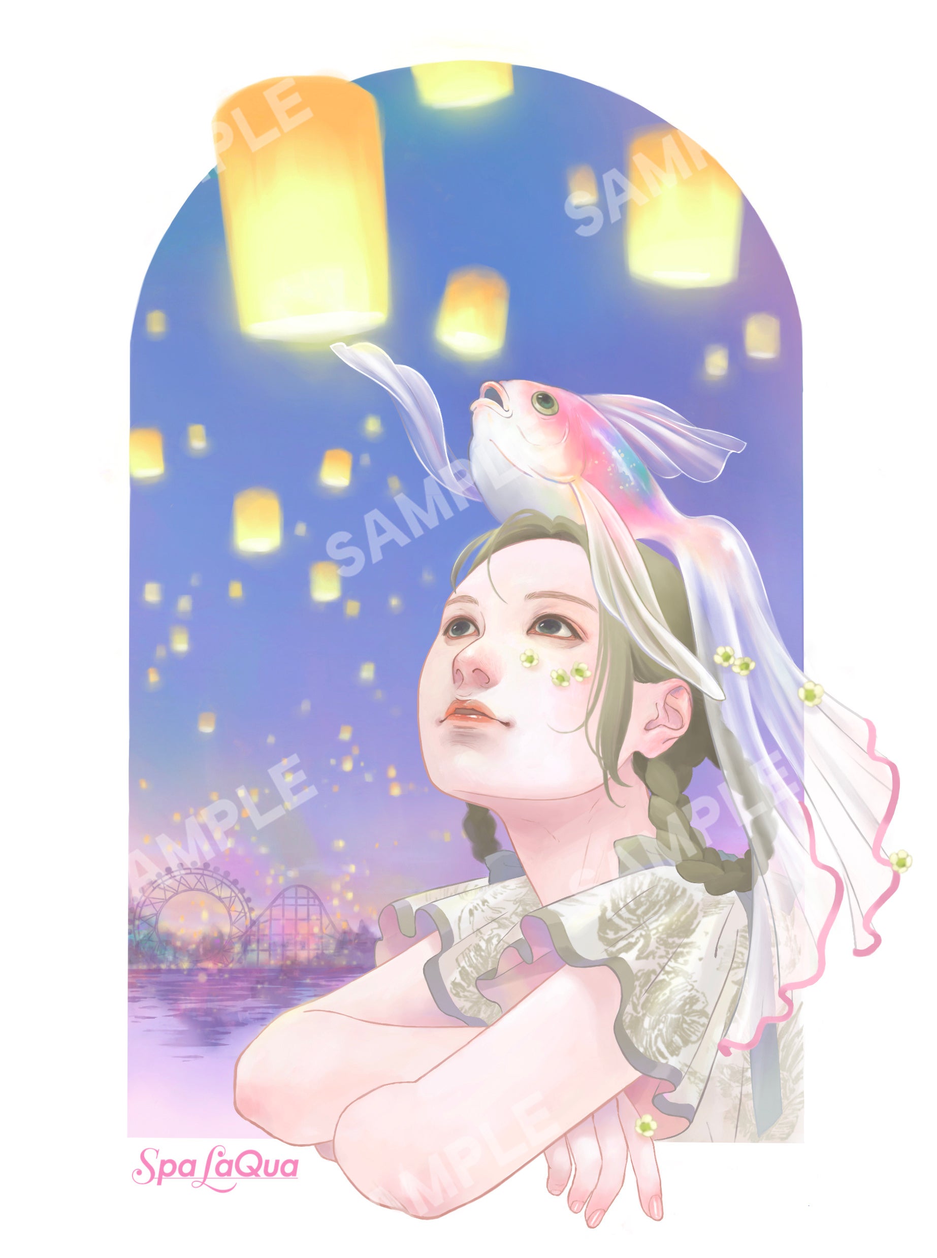 「Wish upon a floating」　©︎ natsukoechizen 2024