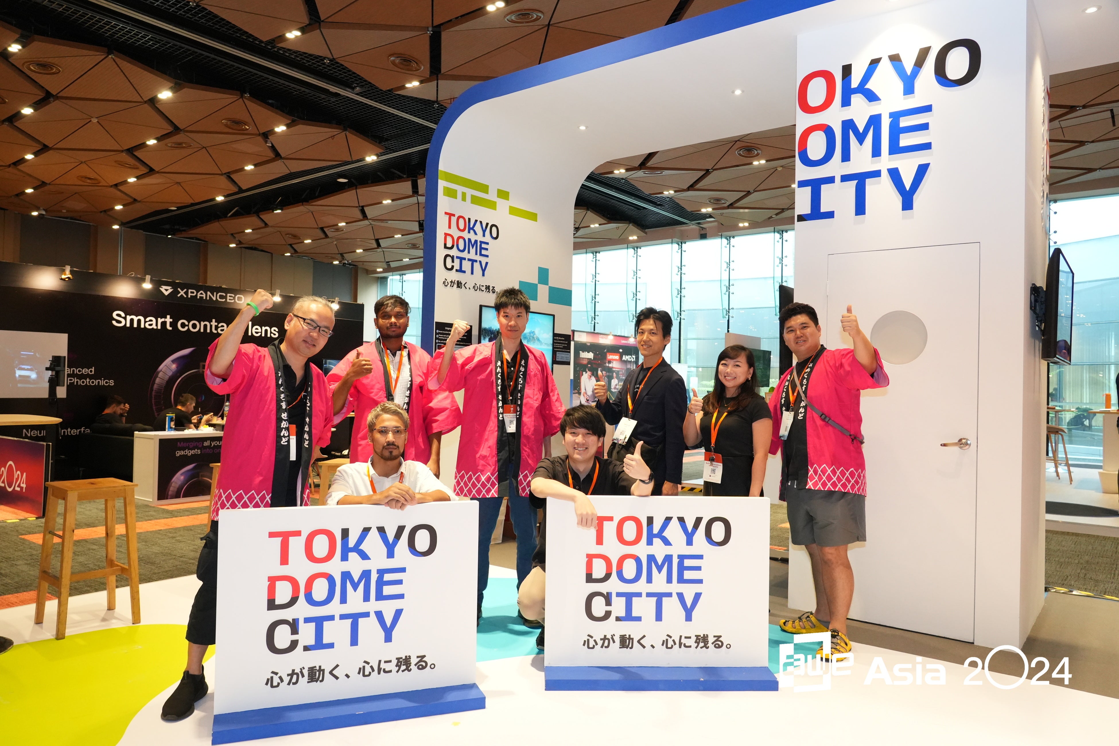 出展ブースの様子