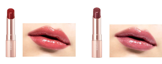 オペラ グロウリップティント 402、403（限定色）