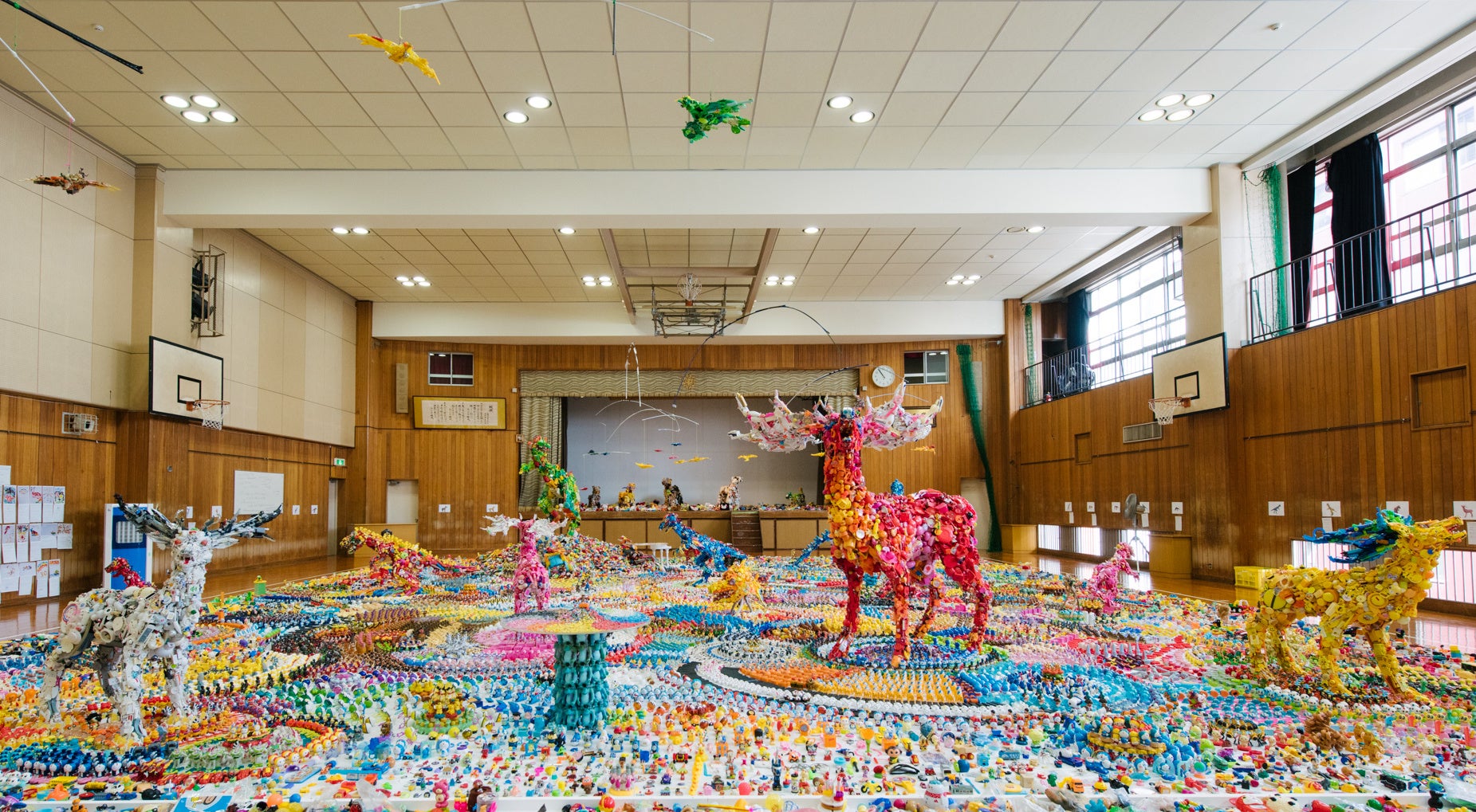 東京のまちを舞台に展開されたプロジェクトの様子　(c)東京ビエンナーレ(c)東京ビエンナーレ