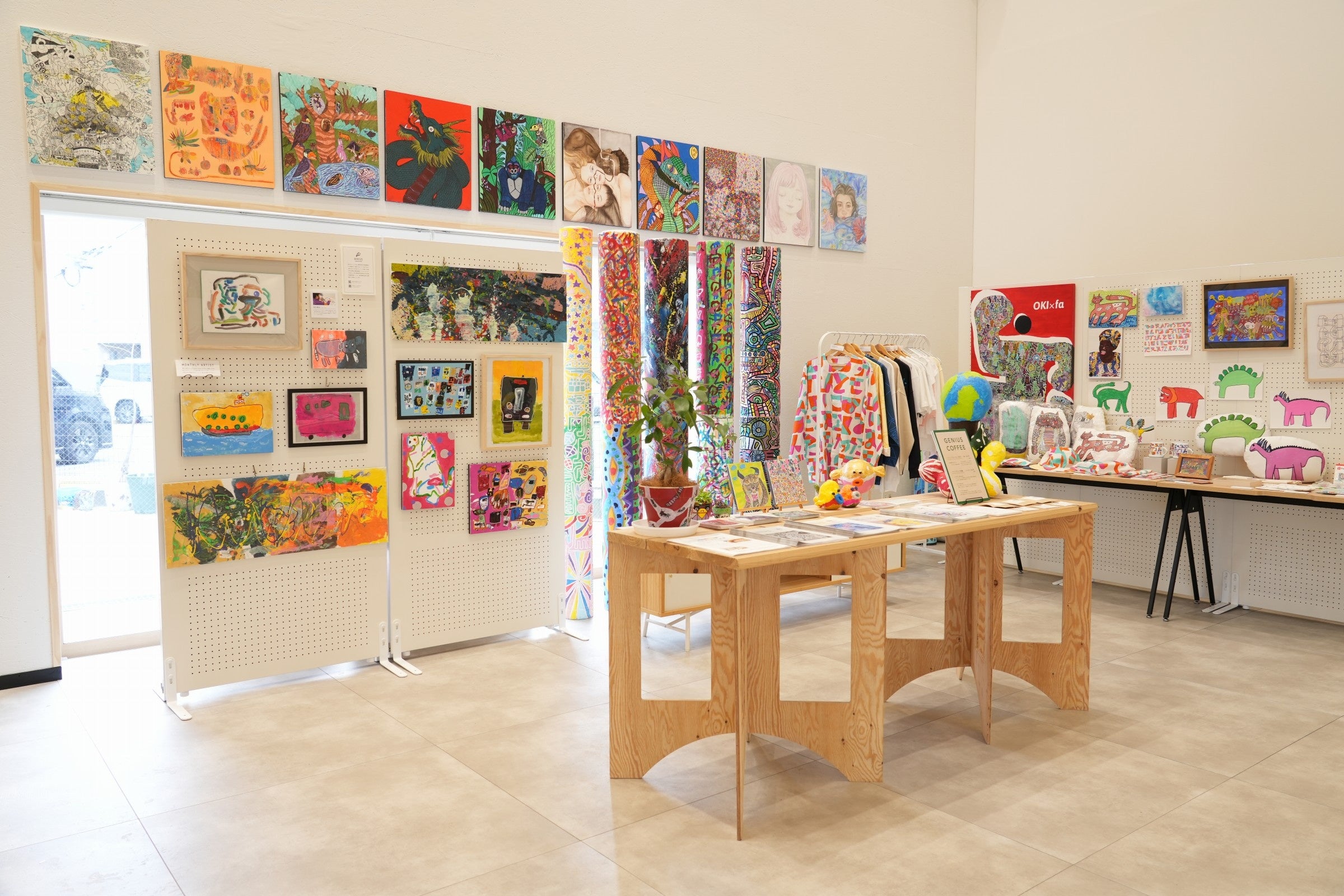 ジーニアスラボからアートをお届け！「GENIUSLAB POP UP」をSAGA MADO