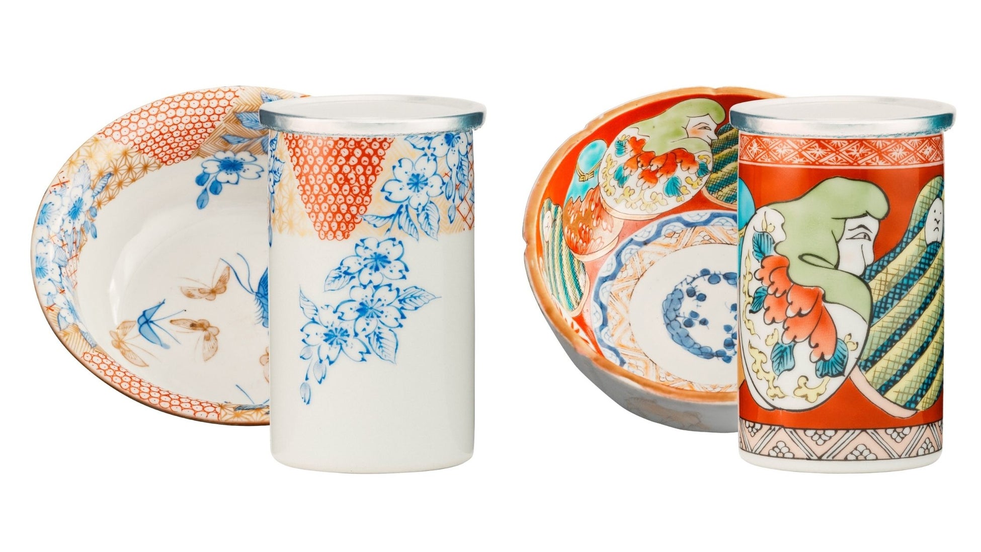 「桜錦」「変わりだるま」は前田家に代々伝わる器を模して制作