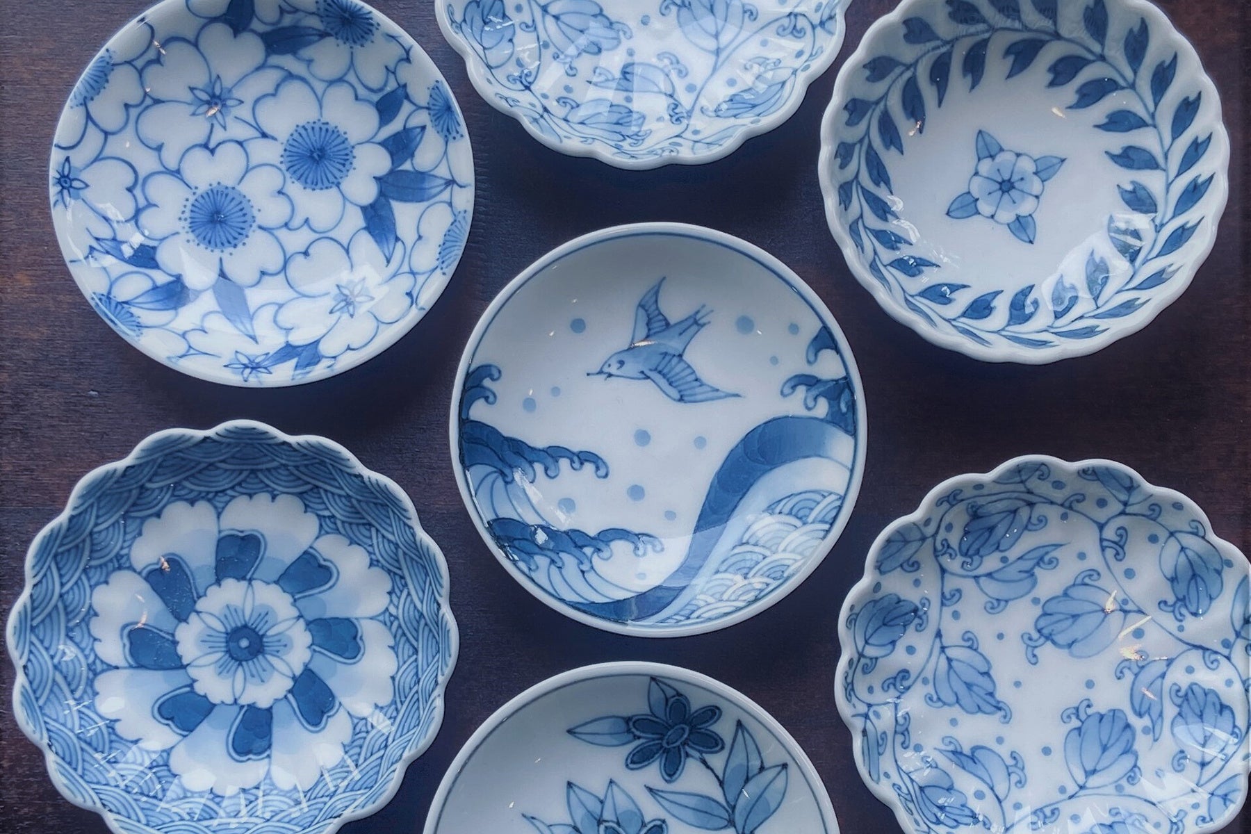 陶芸作家　練り上げ　小皿　5枚 女性陶芸家による大人のやきものワークショップを開催！夏に向け