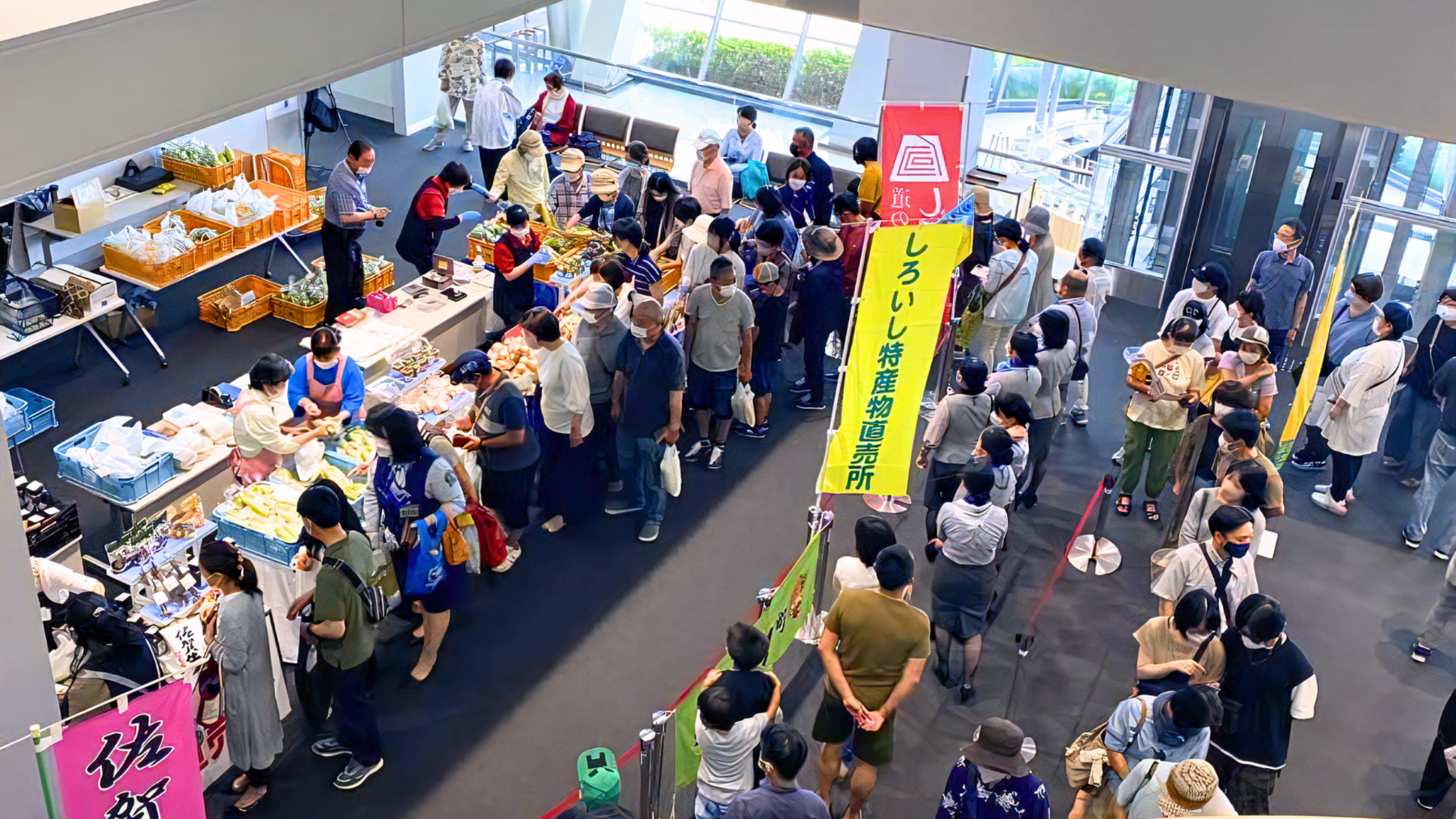 昨年の「スイートコーンまつり」