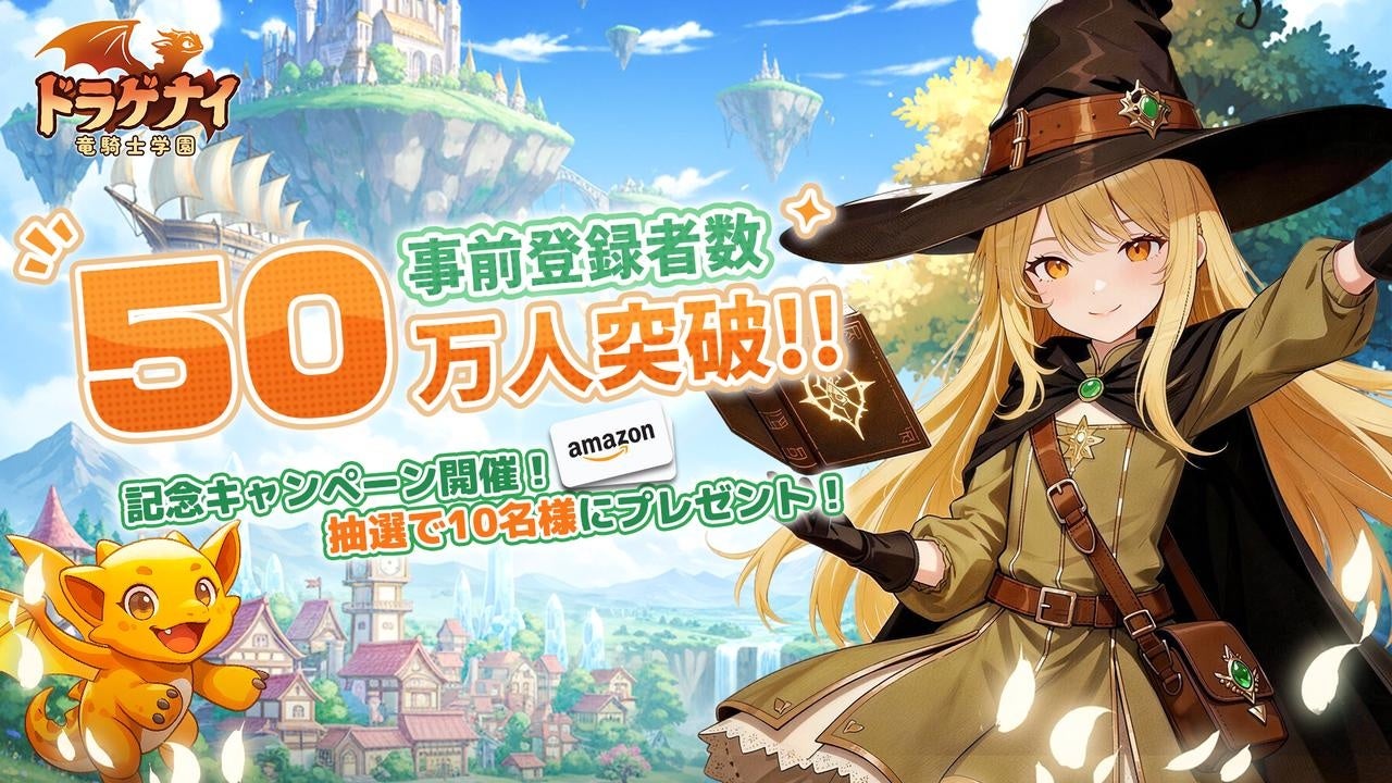 ドラゲナイ50万人突破！SSRトトリ配布&実機動画公開