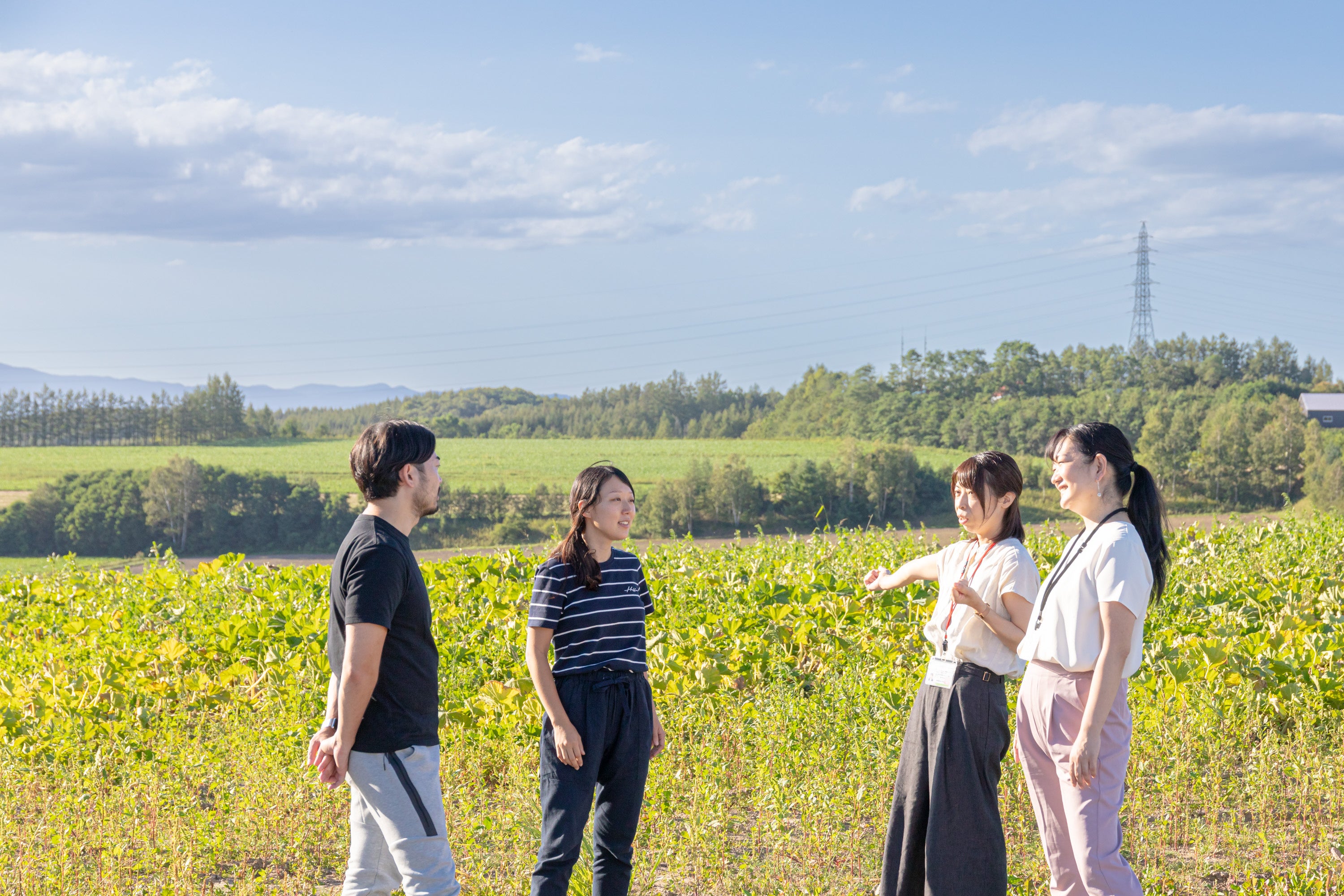 景観豊かな大空町全体が舞台となる
