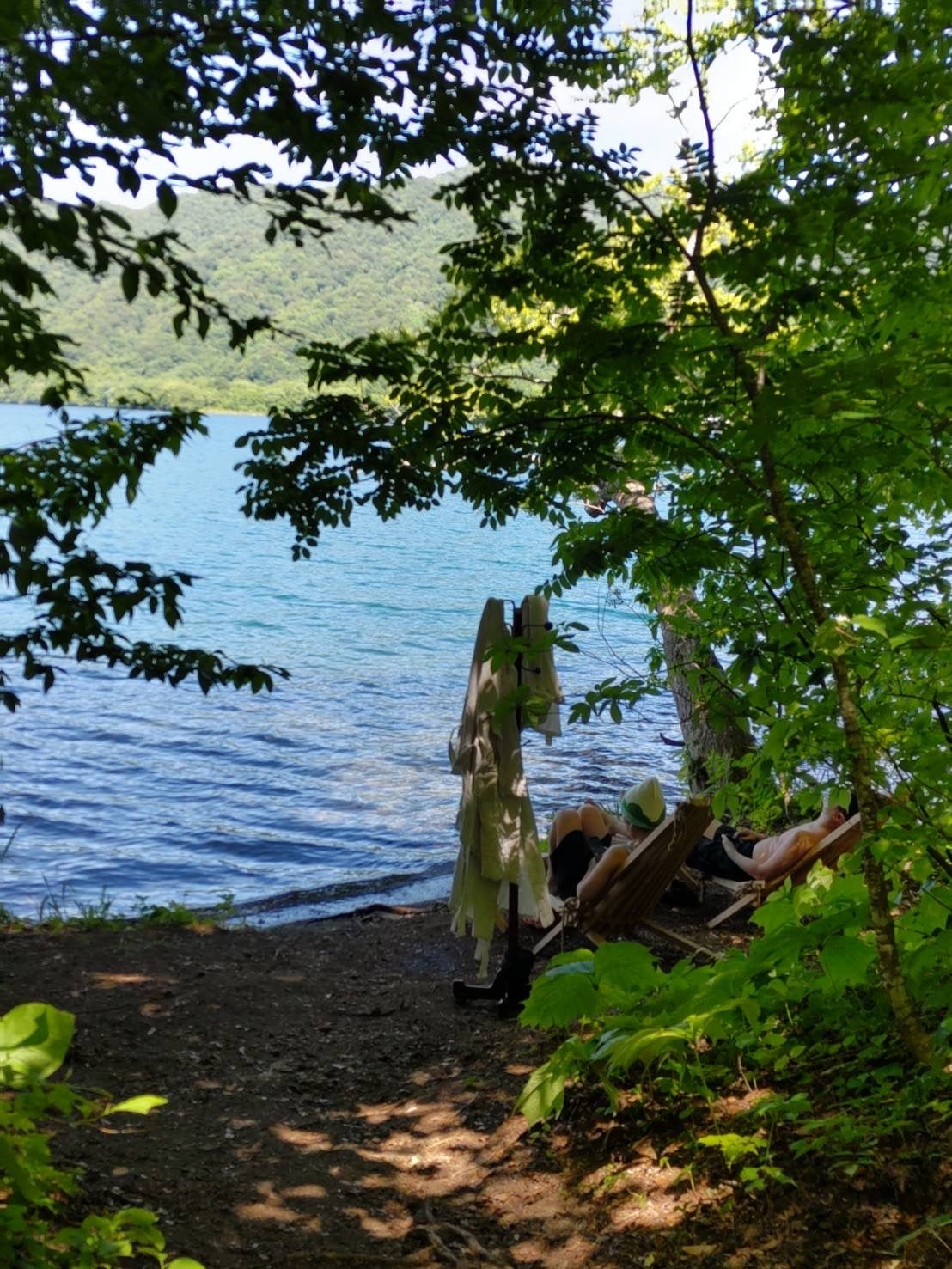 自然と一体となる外気浴
