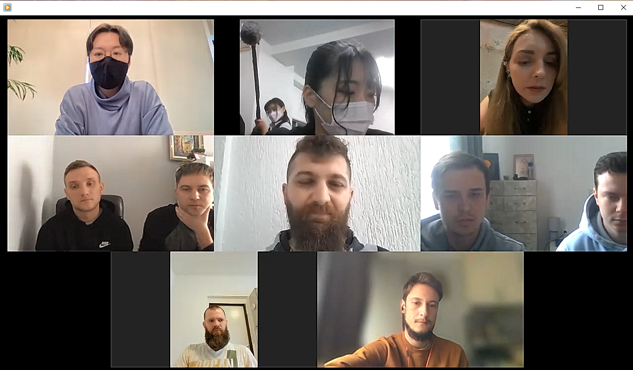 4月開催のウクライナクリエイターとのミーティング写真
