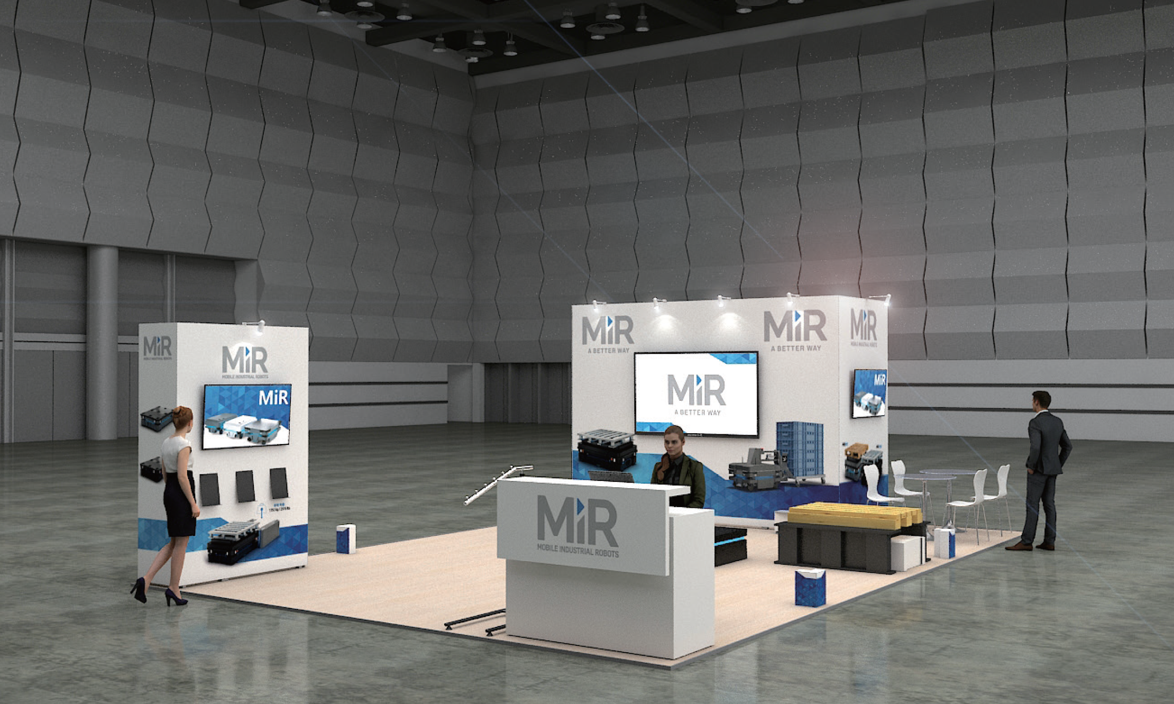 MiR展示ブースイメージ（高解像度画像）