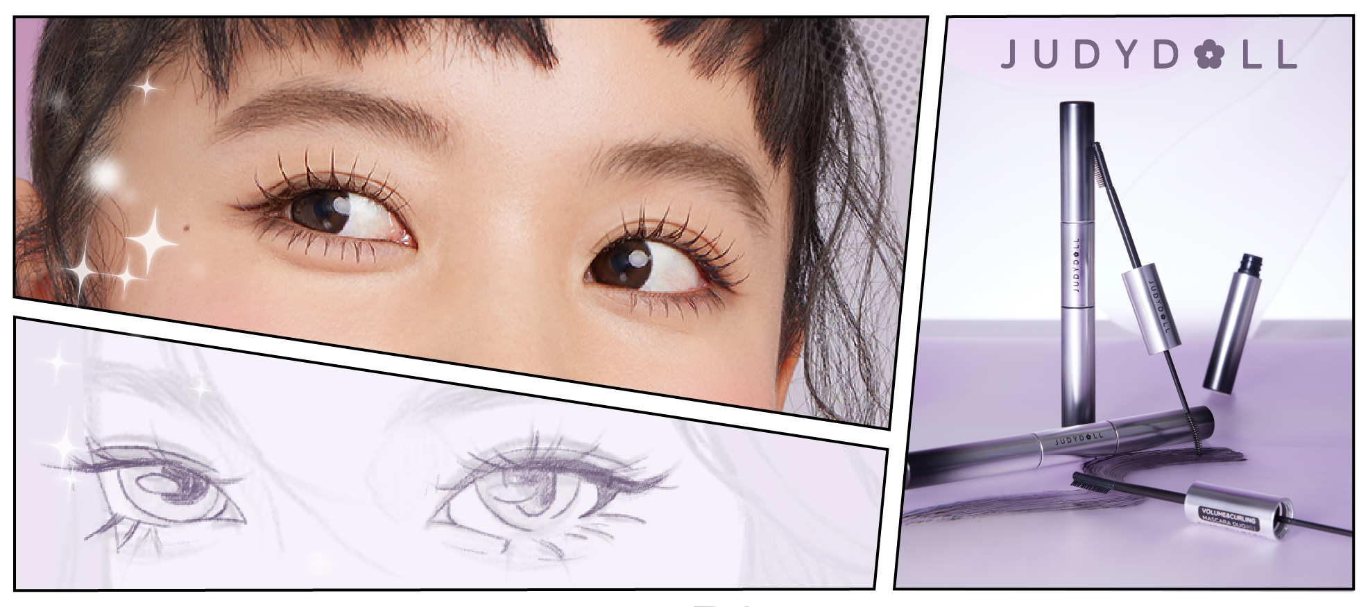 中国コスメ】JUDYDOLL（ジュディードール）から3種のコームで漫画の