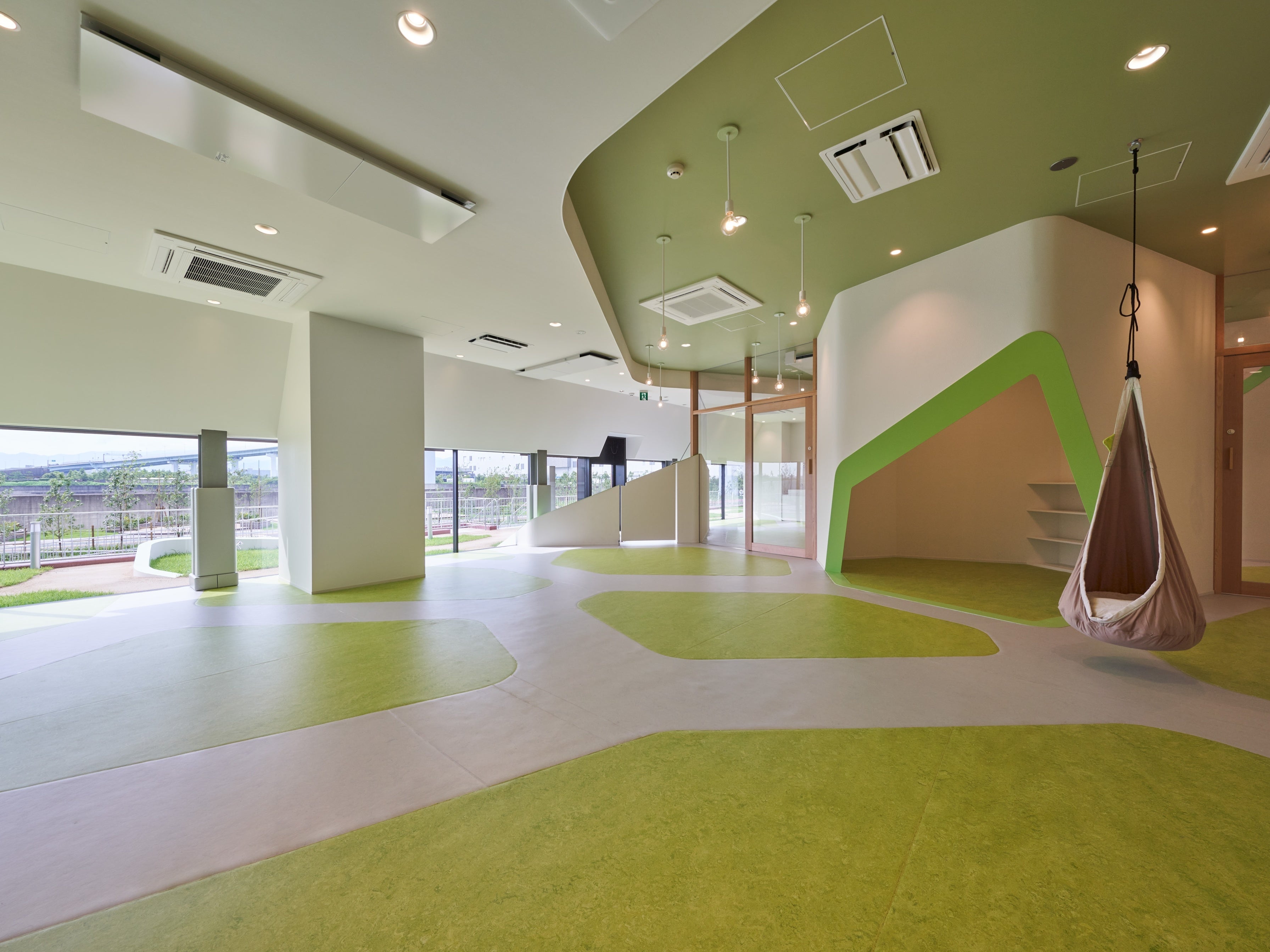 バーンクラブ尼崎の保育室