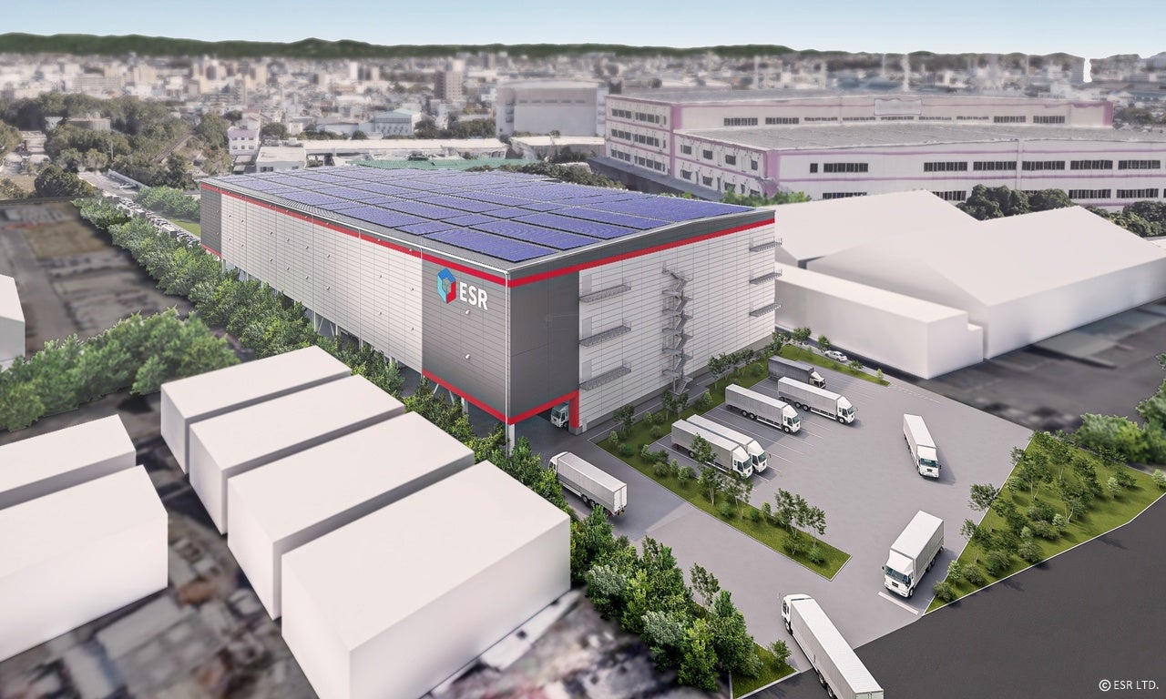「ESR名古屋南ディストリビューションセンター2」完成イメージ