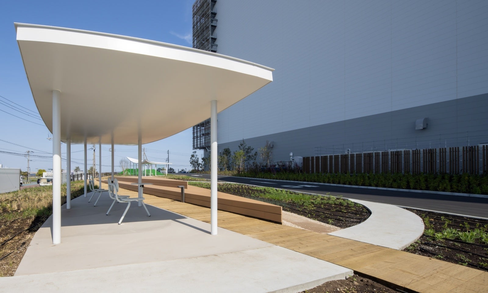 KLÜBB Park内ピクニックエリア