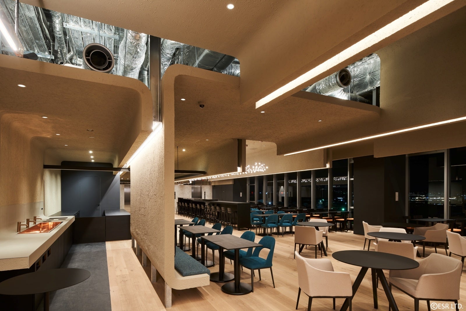 横浜幸浦DC1　クラブラウンジ北