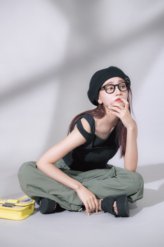 肌見せ企画に登場したみちゅ