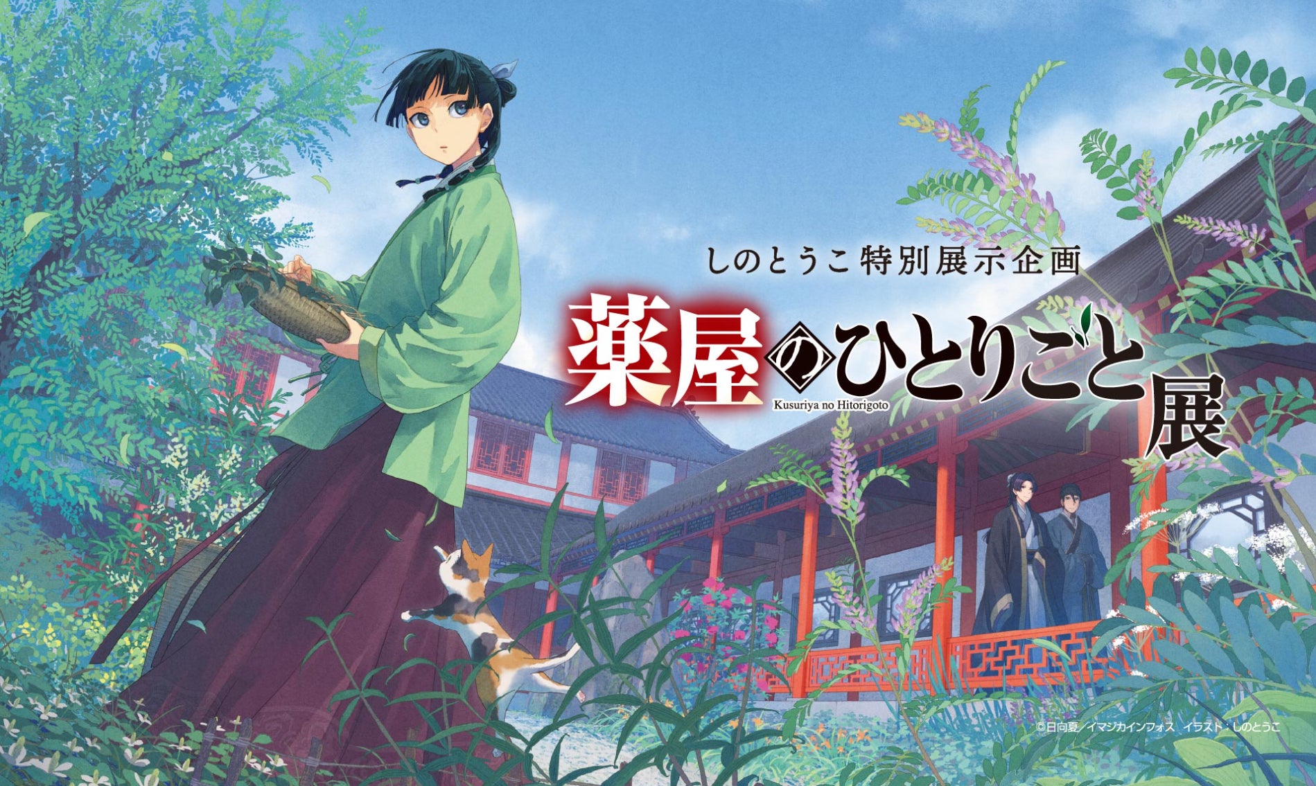 しのとうこ「薬屋のひとりごと展」が8月30日~9月23日まで渋谷にて しのとうこ「薬屋のひとりごと展」が8月30日~9月23日まで渋谷にて
