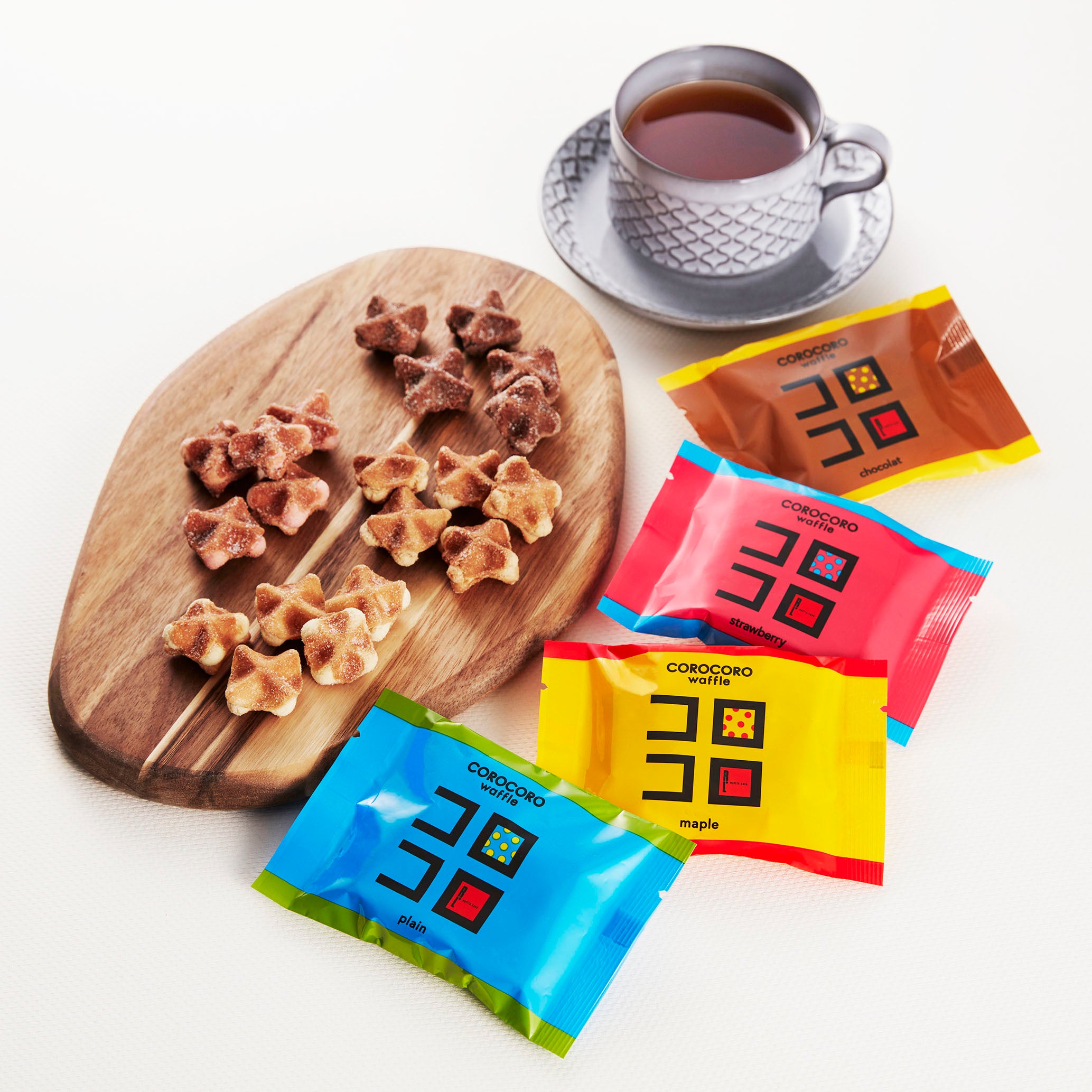 定番人気の味4種が楽しめます