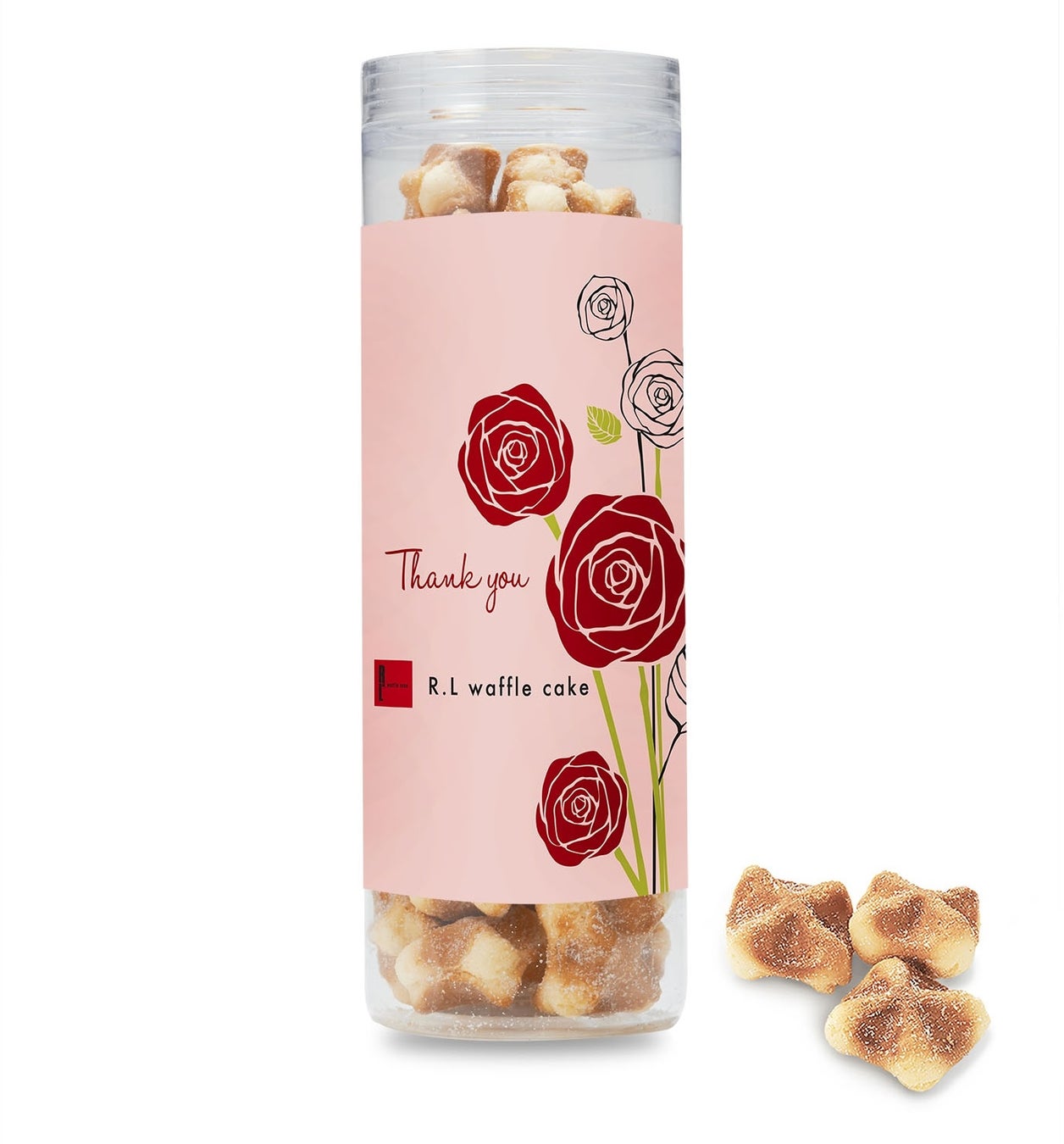 ロングケース入りコロコロワッフル用の母の日帯は今年初登場!プチギフトにぴったり。