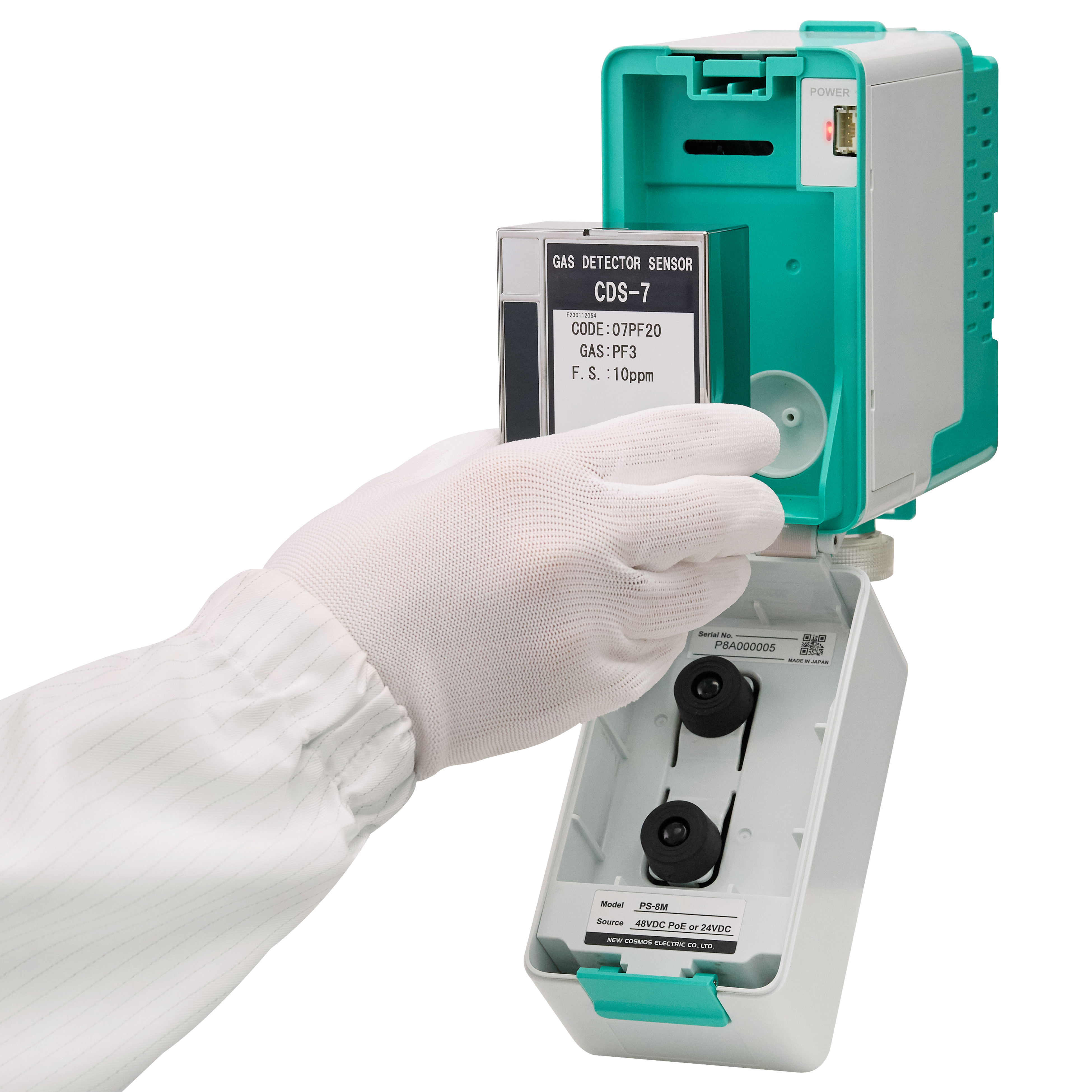 新コスモス電機 半導体製造工場向け硫化カルボニル(COS)用センサを発売