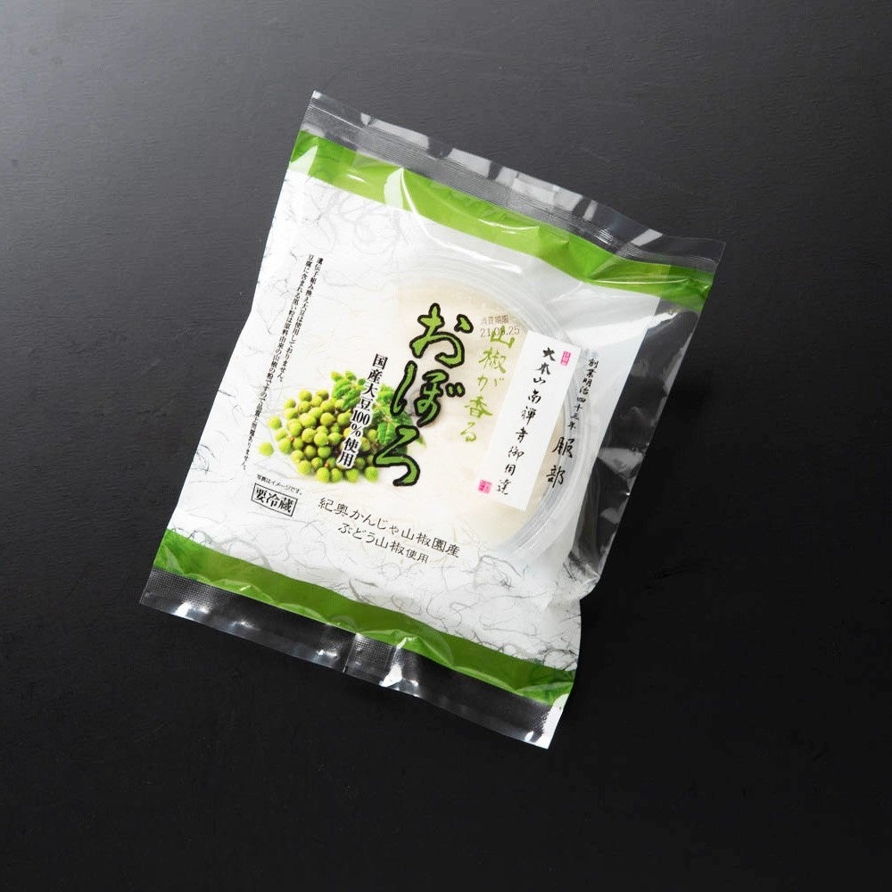 山椒香るおぼろ豆腐