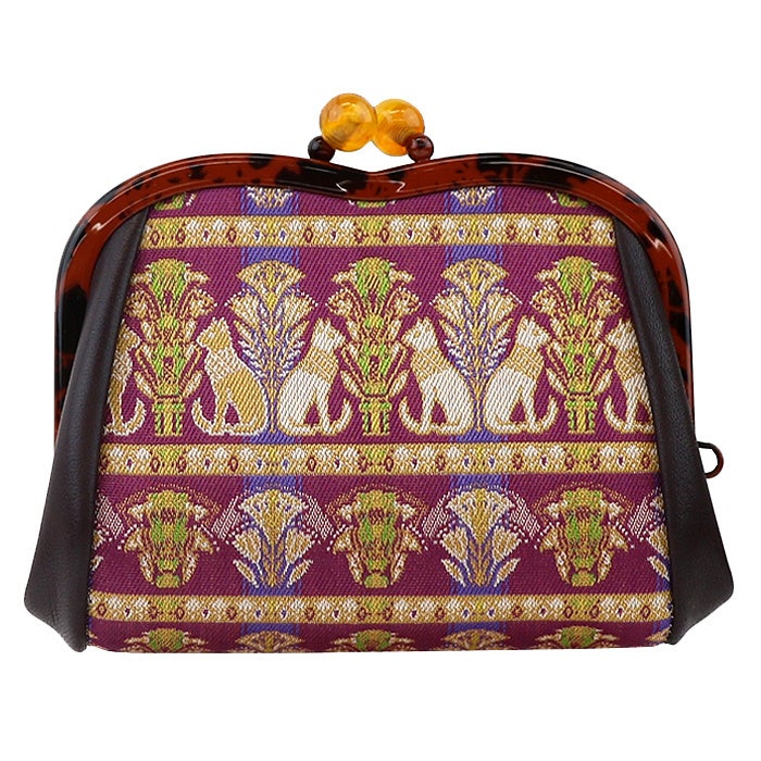 西陣織 3.5ラクトコイン入 埃及の猫龍村美術織物