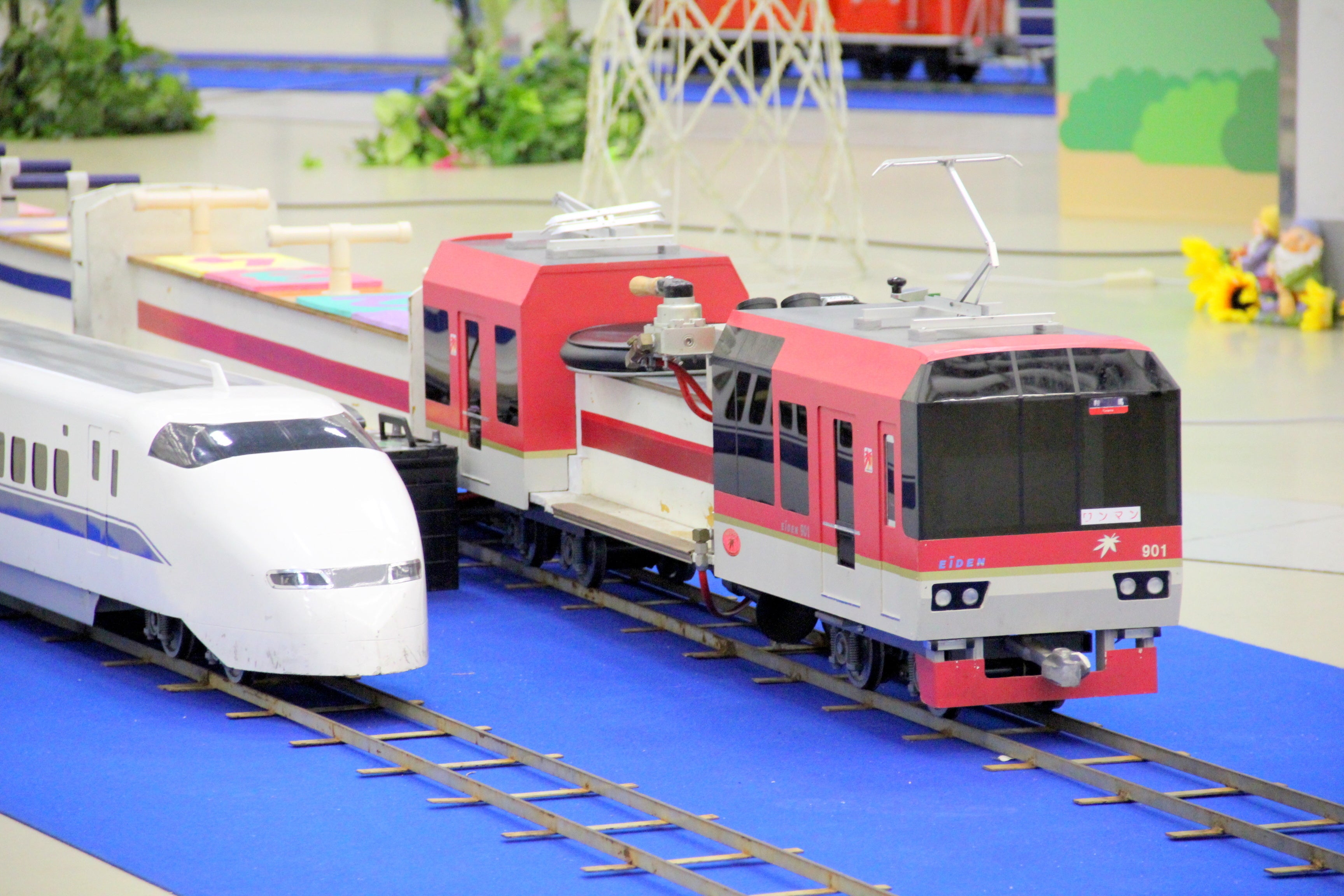 ミニ電車・のりもの体験コーナー