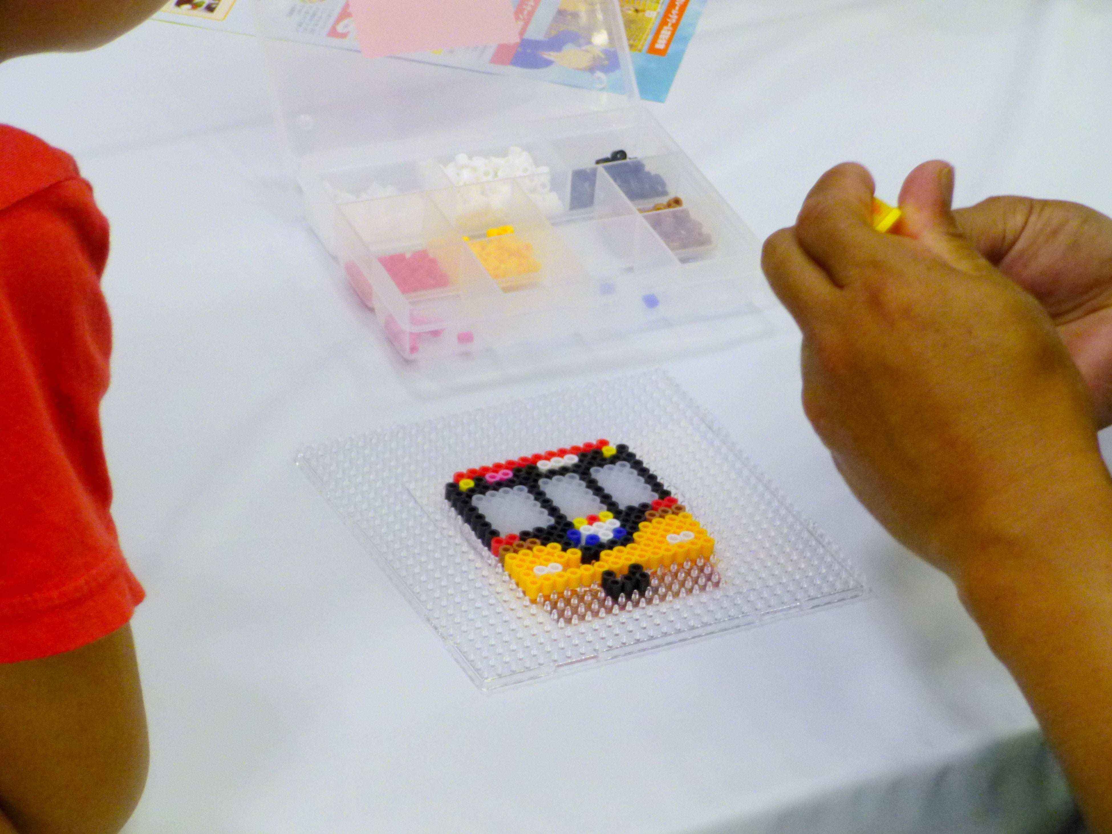 アイロンビーズ体験コーナー