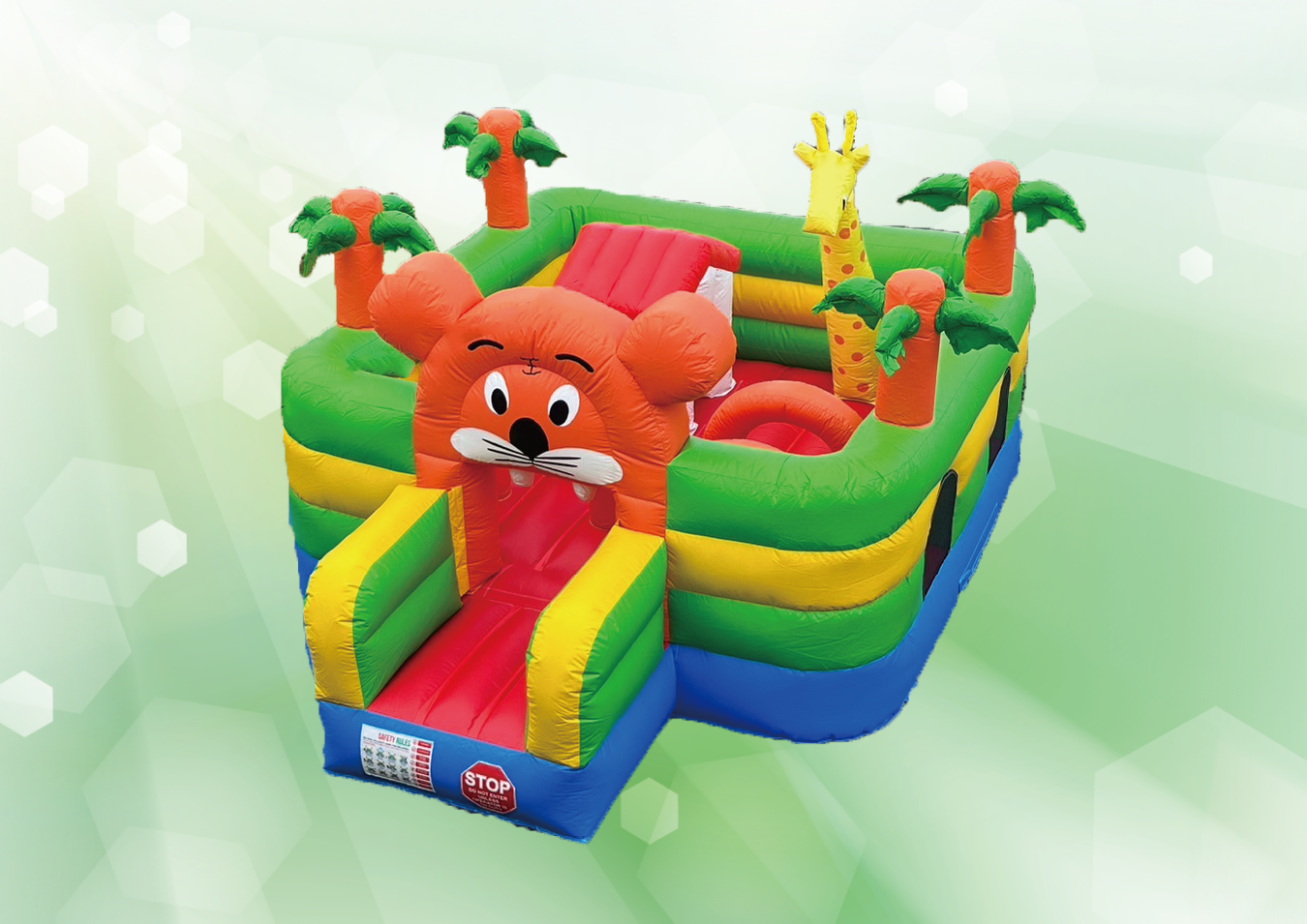 ふわふわエア遊具