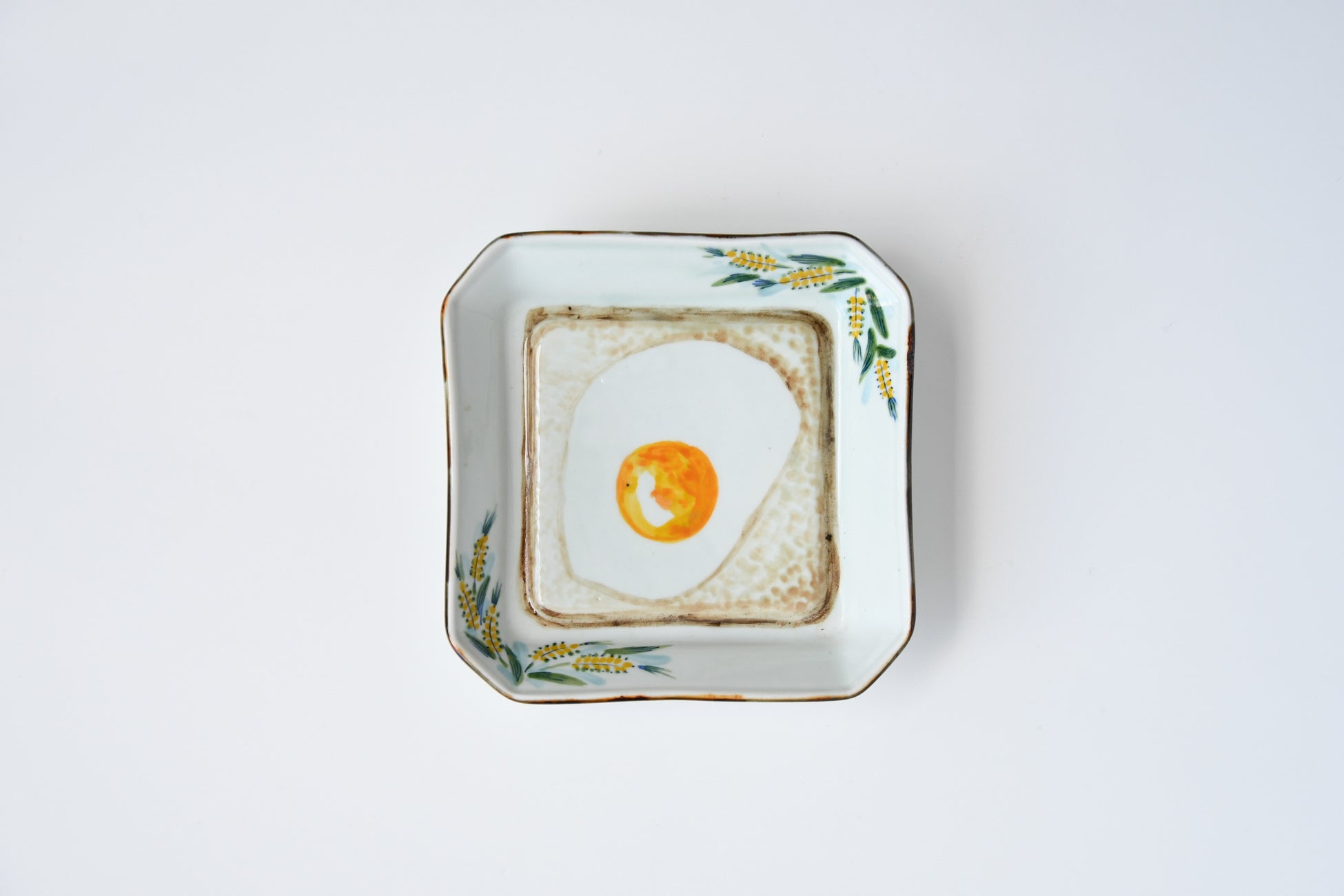 パン皿 egg toast
