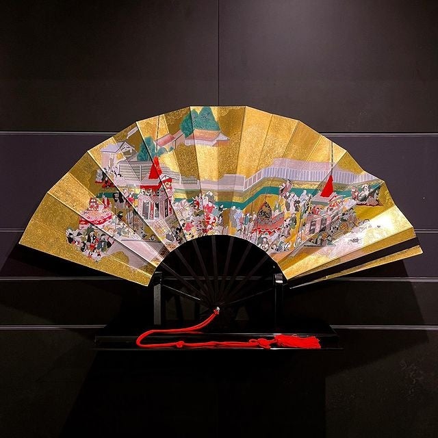 京扇子|三尺扇「洛中洛外」