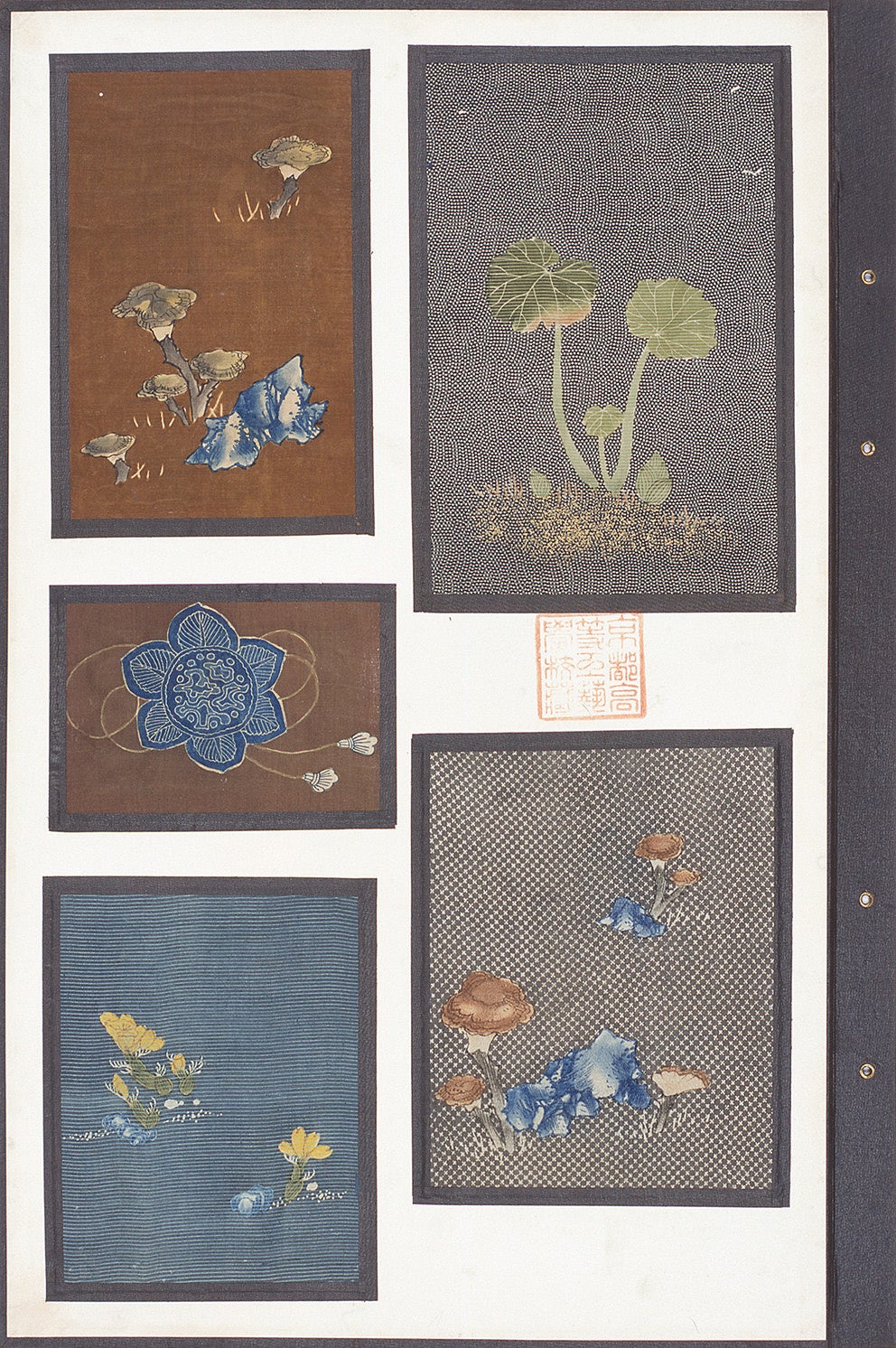 友禅染標本帖（京都工芸繊維大学美術工芸資料館）