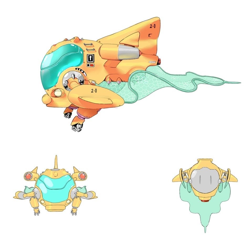 「未来の船舶・移動手段部門賞」受賞作：​​​​​​​​作品名​​​​「Batoidea submarine2-0（バトイディア サブマリン ニゼロ）」