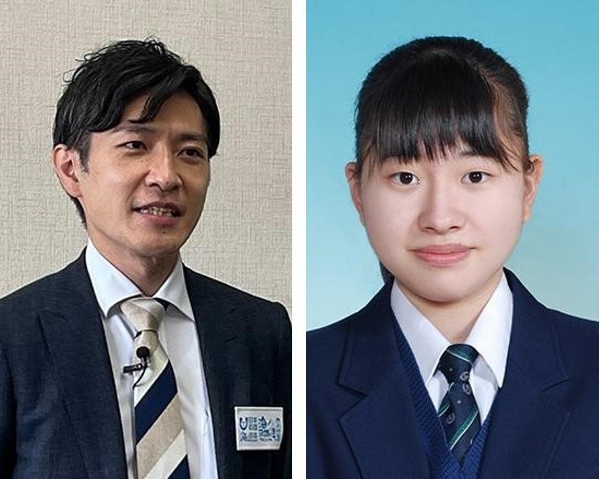 （左）里浩彰さん（右）倉持よつばさん