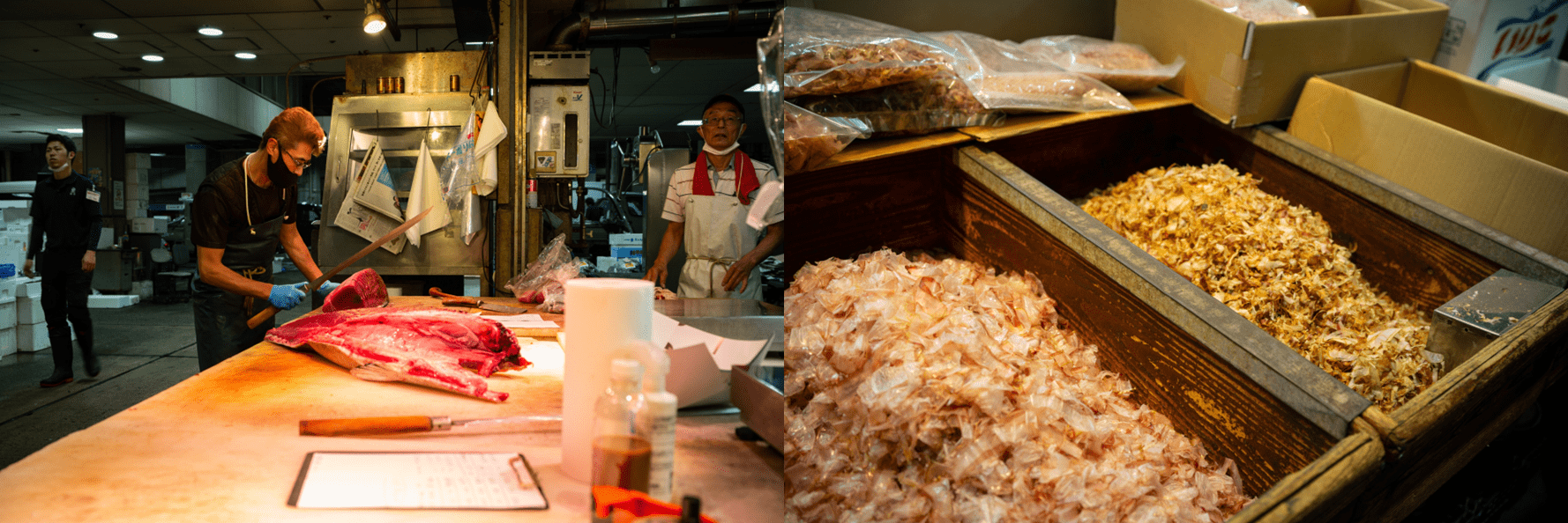 ▲大阪市中央卸売市場 本場の様子