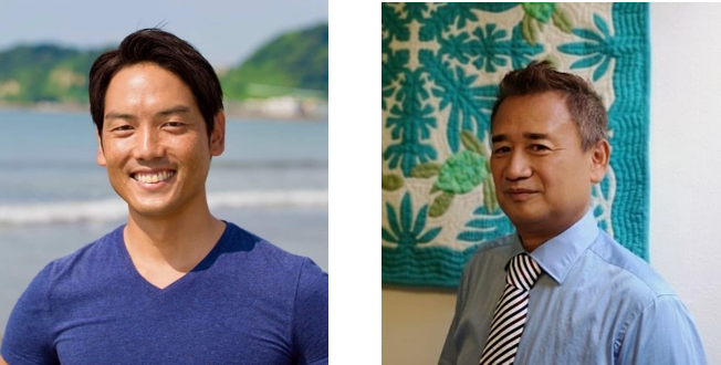 （左）湘南ビジョン研究所 片山理事長　（右）DCTA 畠山代表取締役