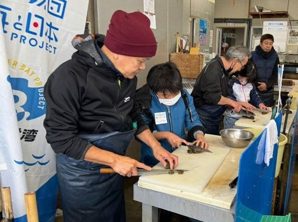 ナマコ漁とアジフライ作り！『日本さばける塾 in ながさき』イベント開催！
