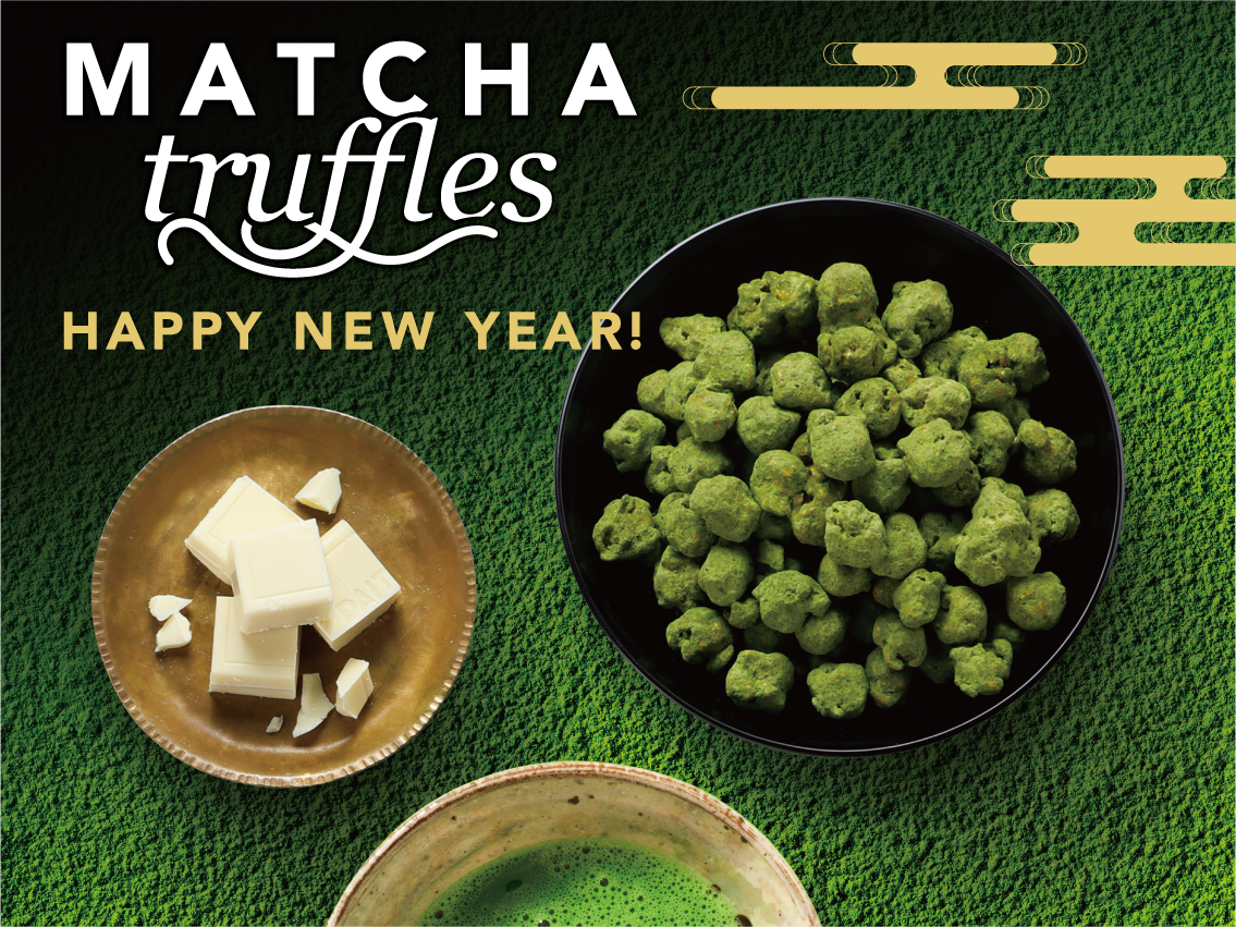 冬休みは和風の年越しポップコーン！新年を祝う2024年の干支が描かれた