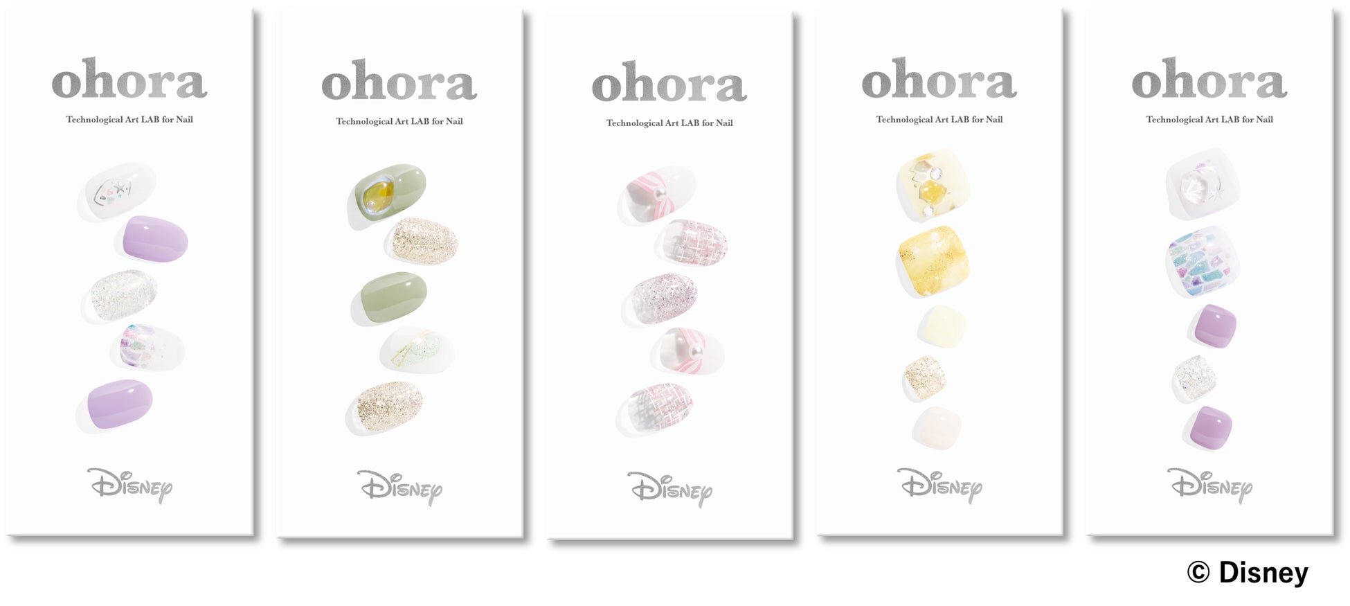 特上美品 ohora ディズニー プリンセス 5点セット - 通販