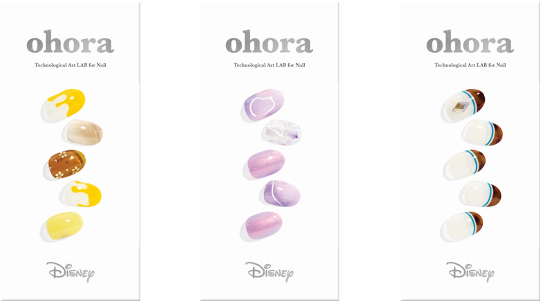 大好評!韓国No.1のセルフジェルネイルブランド『ohora』とディズニー 大好評!韓国No.1のセルフジェルネイルブランド『ohora』とディズニー