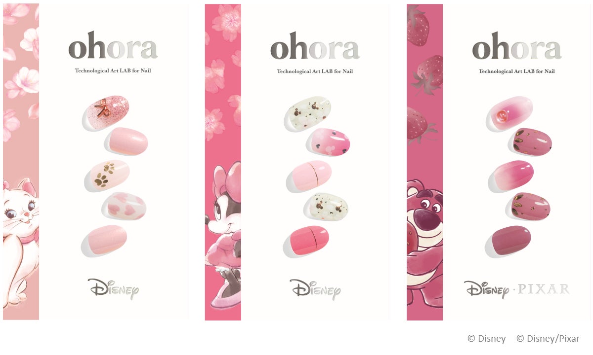 ohora オホーラ ディズニー コラボ ネイル 4箱セット 大好評】『ohora』の「Disney collection」にバレンタインを