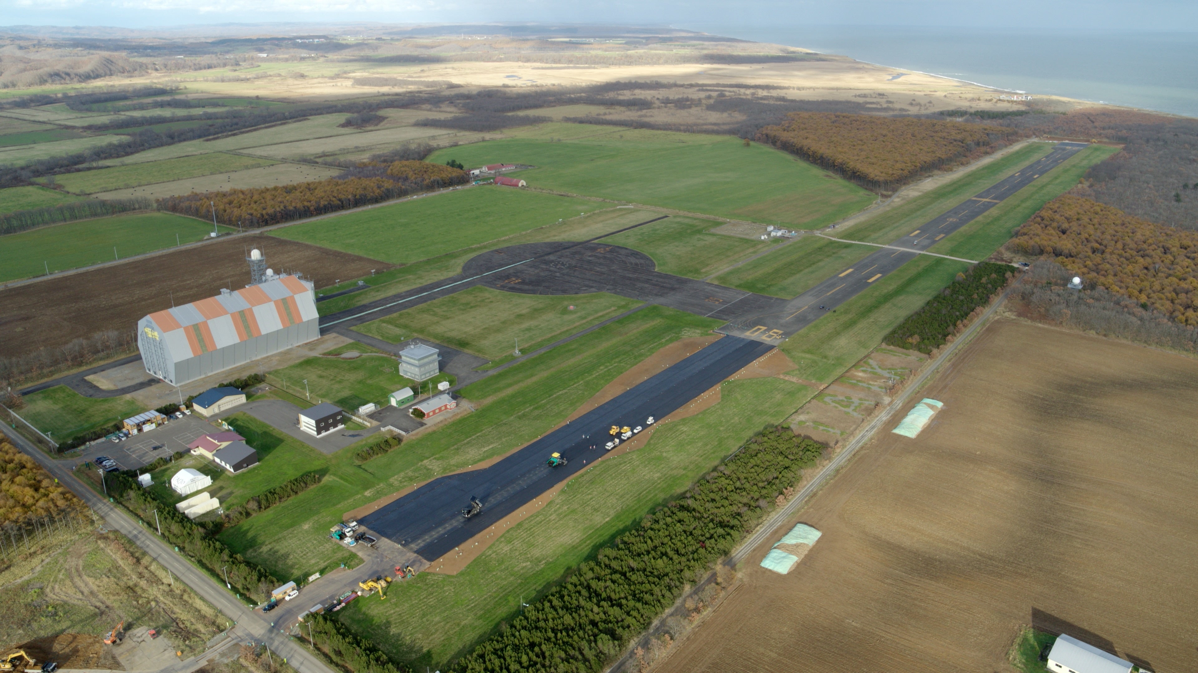 航空宇宙分野の研究開発を支えている北海道スペースポート(2023年11月撮影)