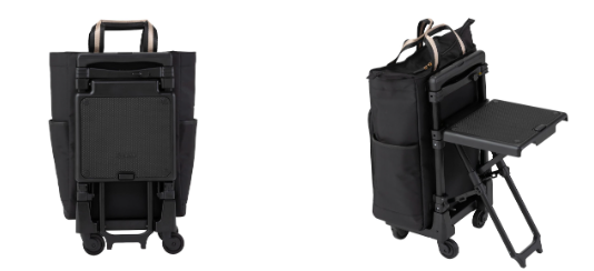 バッグが腰掛けに早変わり！チェアリング、釣り、スポーツ観戦など