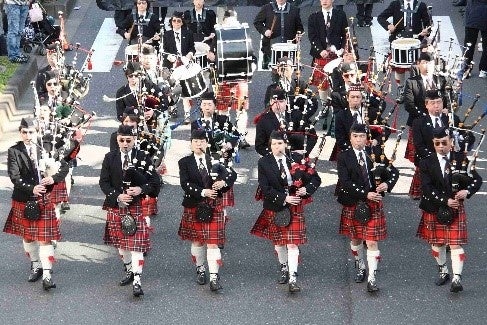 バグパイプ演奏（イメージ）