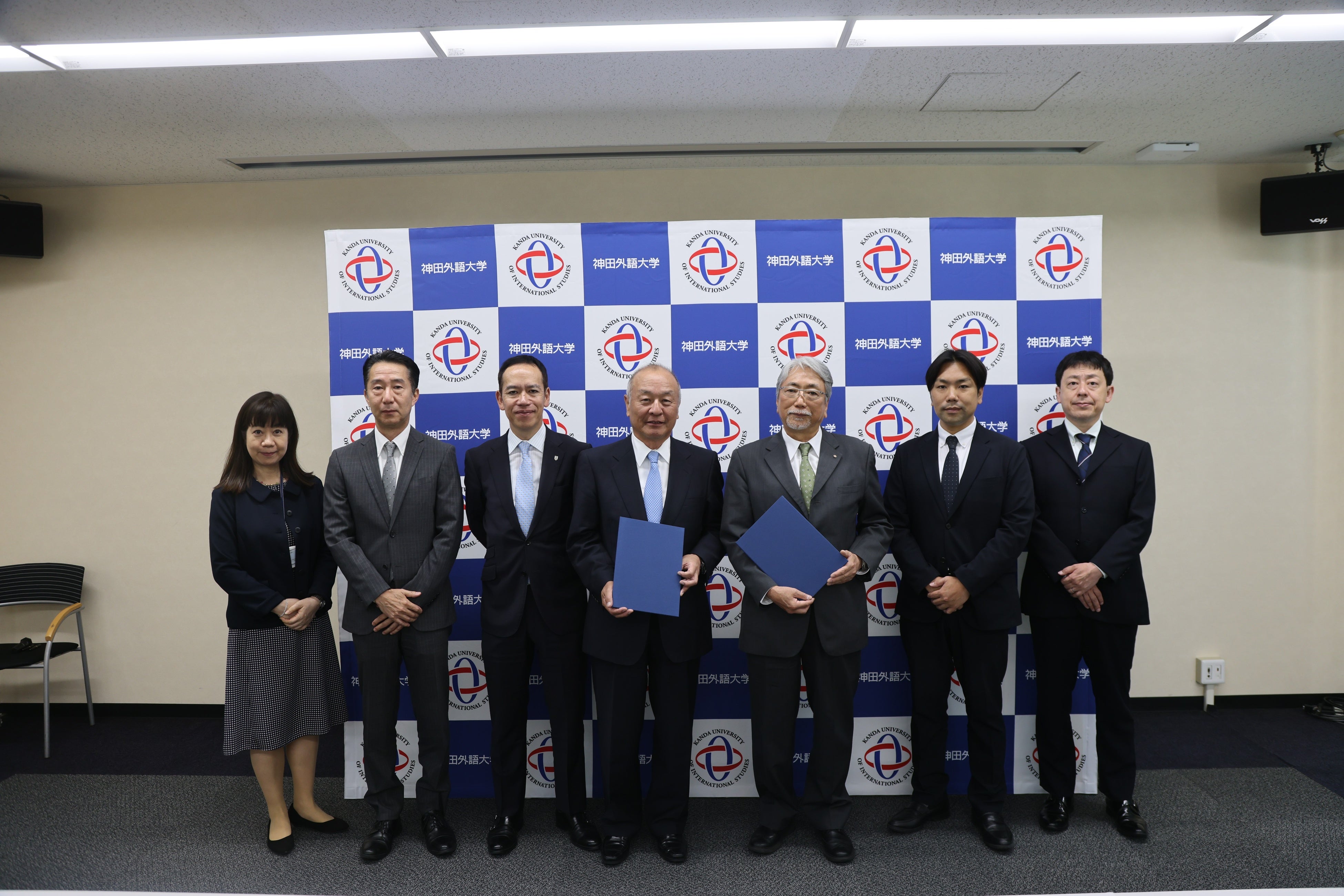 高大連携協定調印式での様子