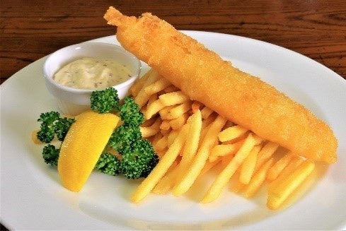 パブランチ・フィッシュ&チップス（イメージ）